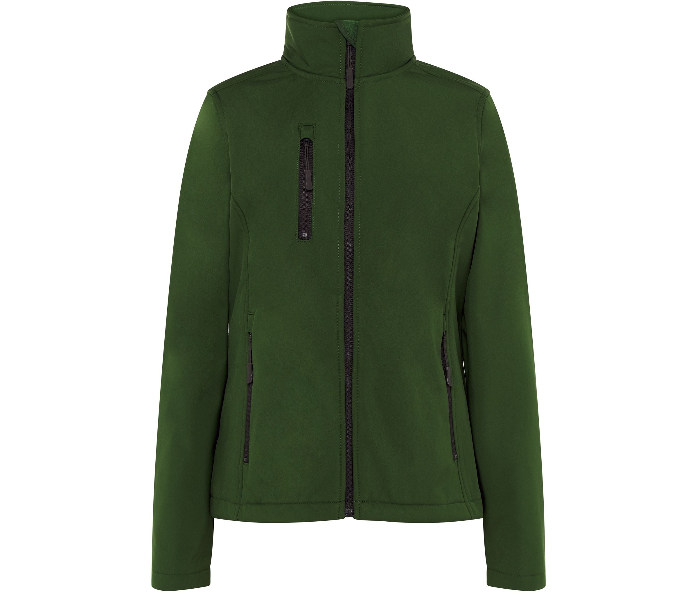 Chaqueta Softshell Mujer 300 - JHK JK501 - BOTTLE GREEN