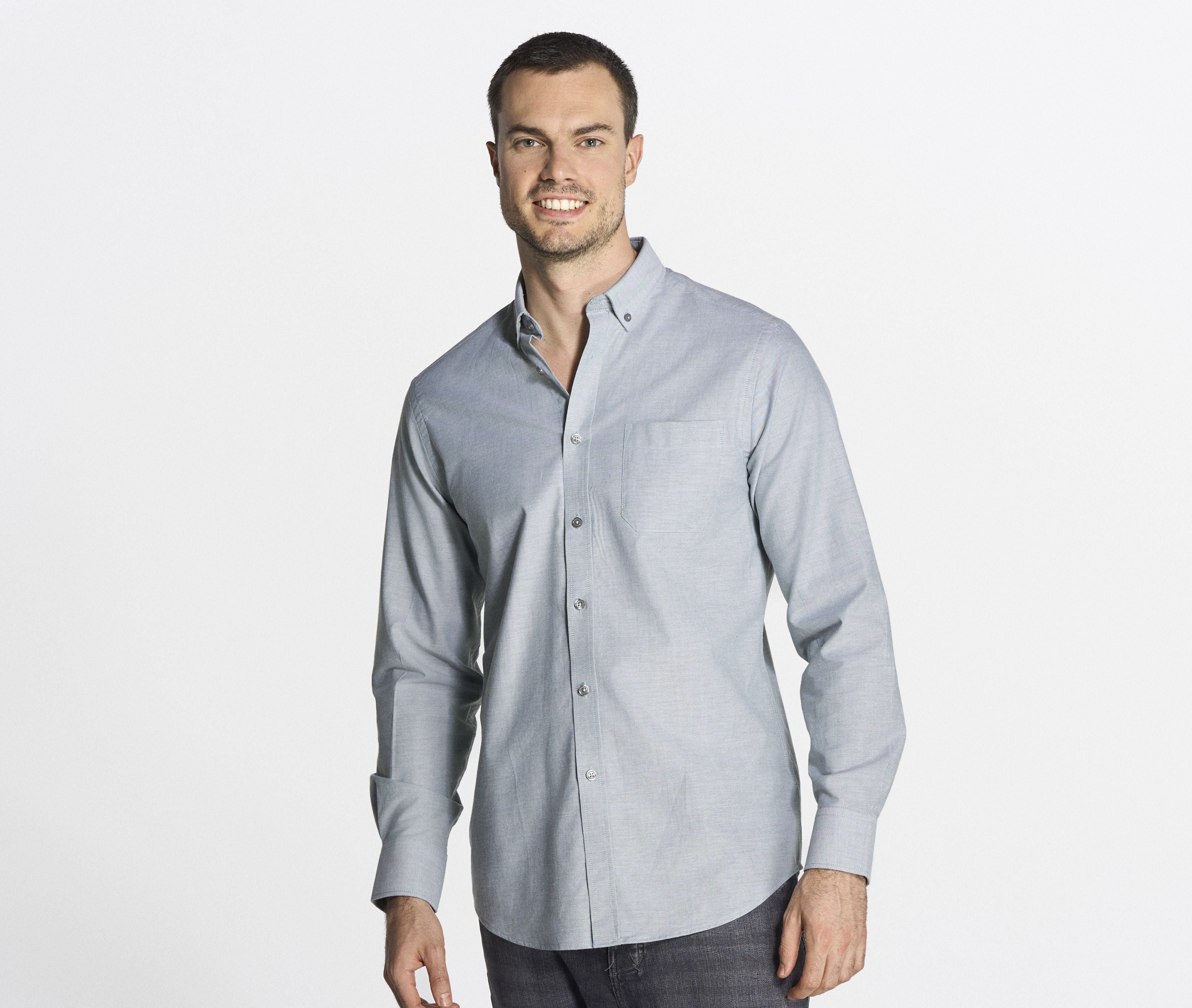Camisa Oxford Hombre 115 - JHK JK600