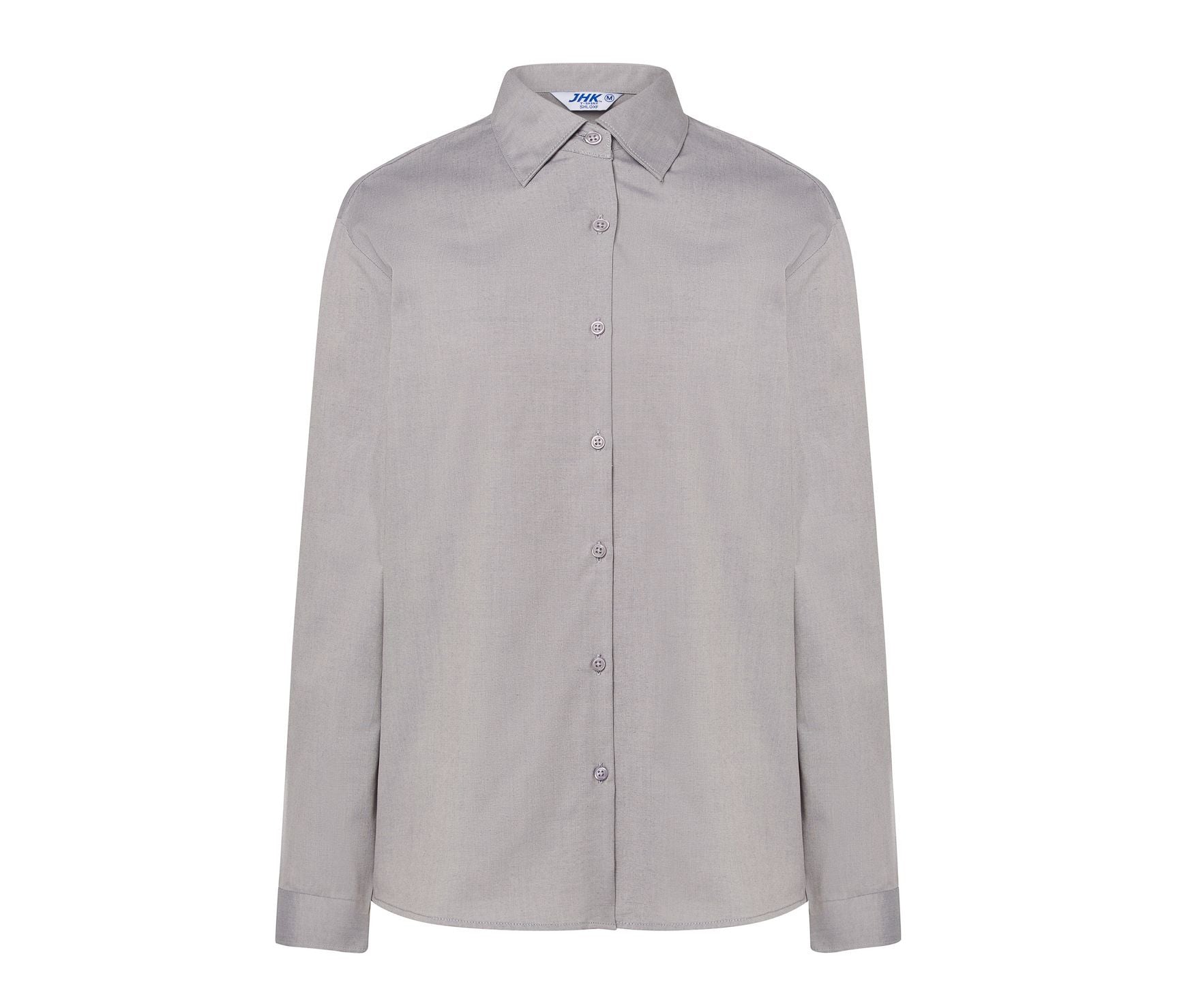 Camisa Oxford Mujer 115 - JHK JK601 - SILVER