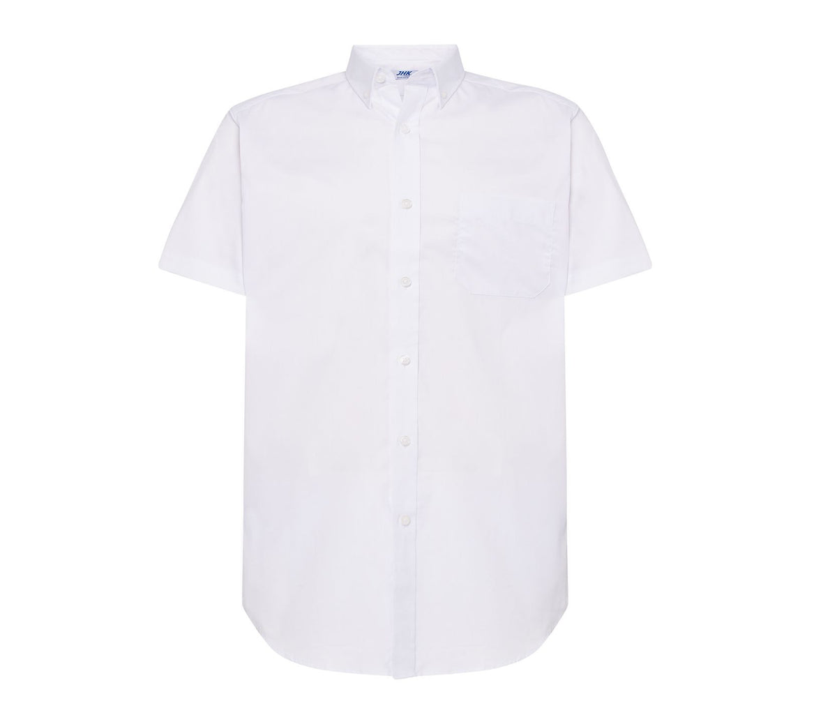 Camisa Oxford Manga Corta Hombre 115 - JHK JK605 - WHITE