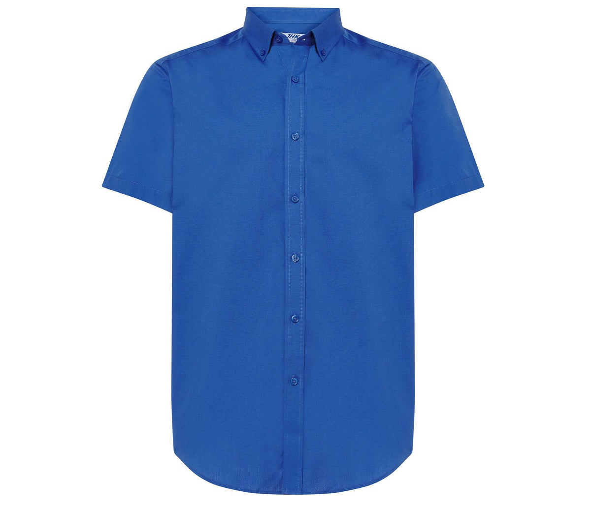 Camisa Oxford Manga Corta Hombre 115 - JHK JK605 - ROYAL BLUE