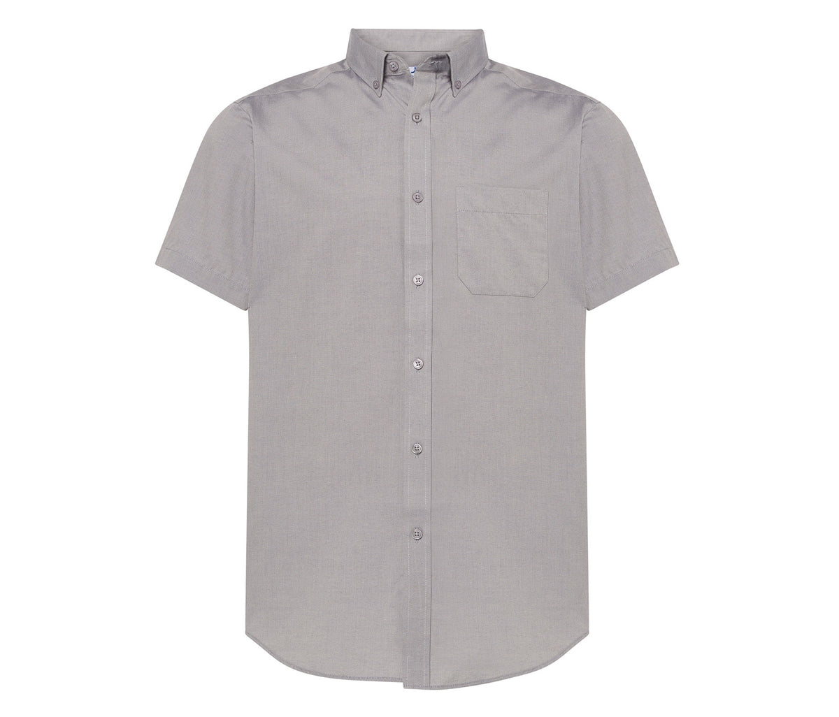 Camisa Oxford Manga Corta Hombre 115 - JHK JK605 - SILVER
