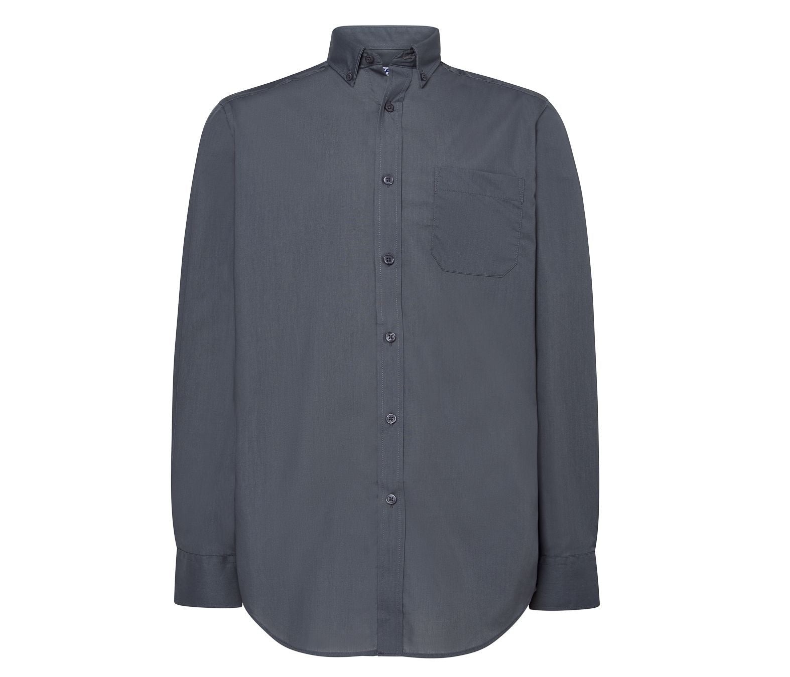 Camisa Popelín Hombre 100 - JHK JK610 - GREY