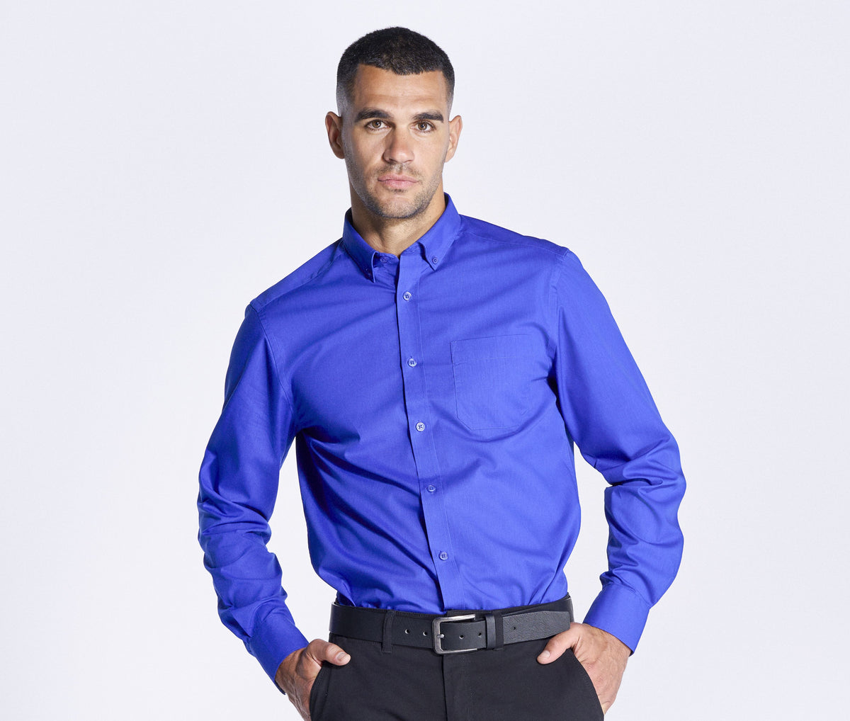 Camisa Popelín Hombre 100 - JHK JK610