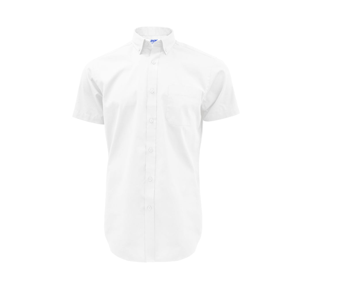 Camisa Popelín Manga Corta Hombre 100 - JHK JK611 - WHITE