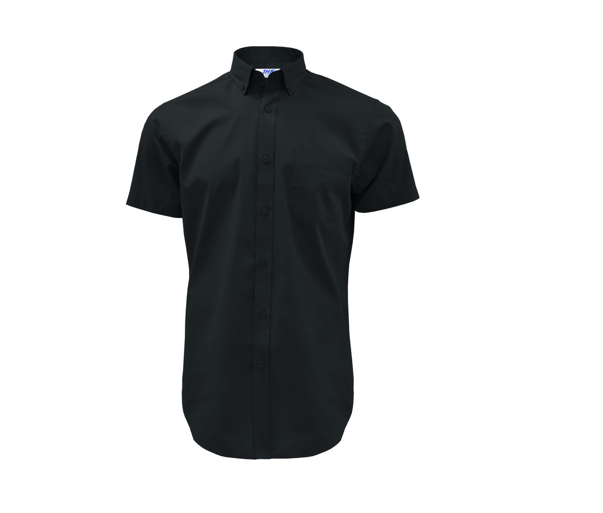 Camisa Popelín Manga Corta Hombre 100 - JHK JK611 - BLACK