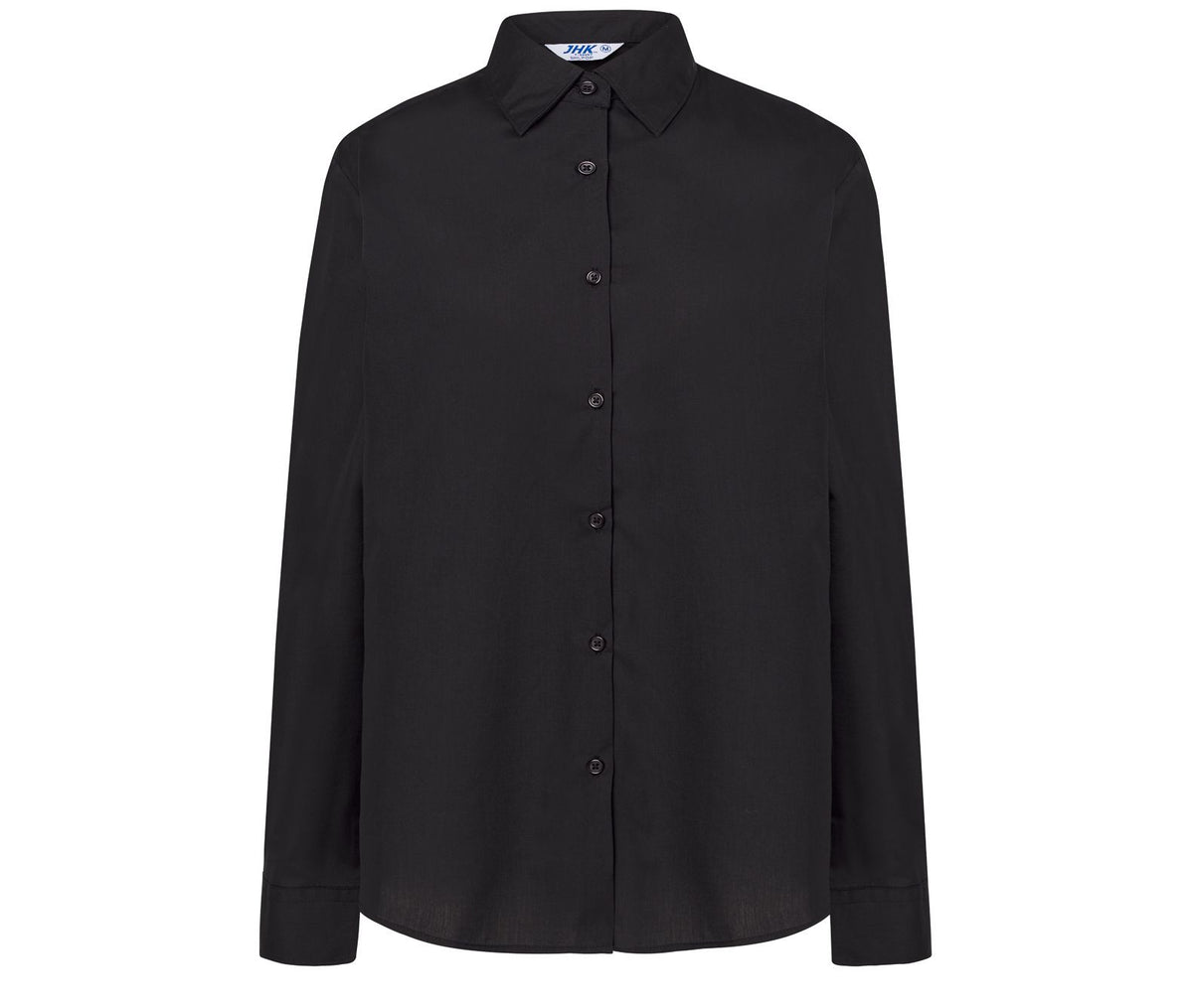 Camisa Popelín Mujer 100 - JHK JK615 - BLACK