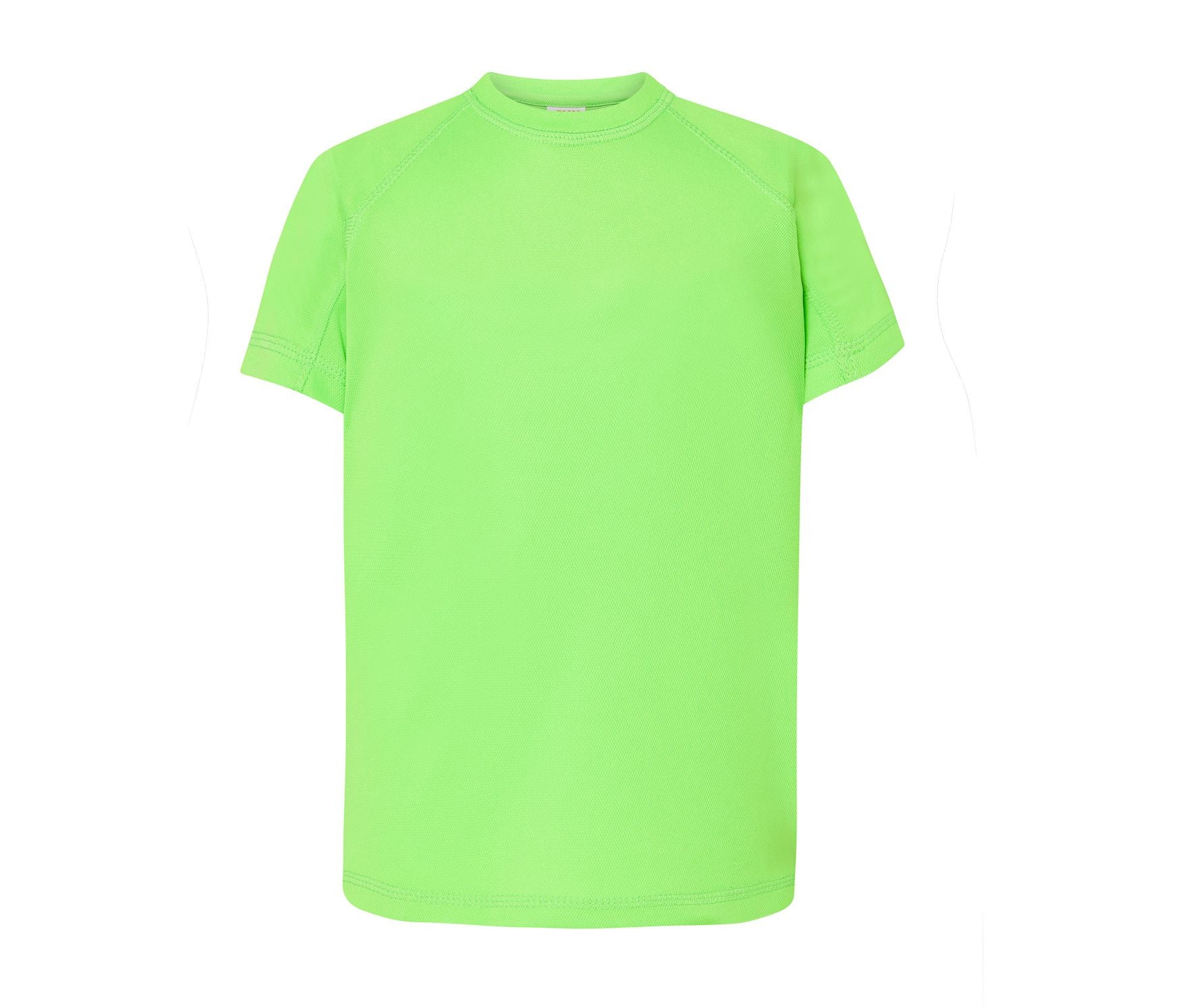 Camiseta Técnica Niño 130 - JHK JK902 - LIME FLUOR