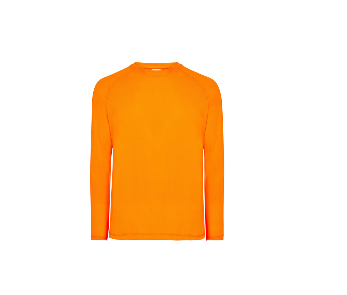 Camiseta Técnica Manga Larga Hombre 130 - JHK JK910 - ORANGE FLUOR