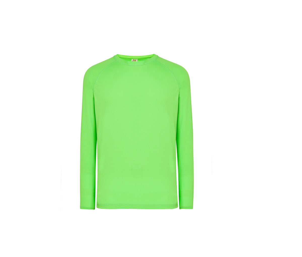 Camiseta Técnica Manga Larga Hombre 130 - JHK JK910 - LIME FLUOR