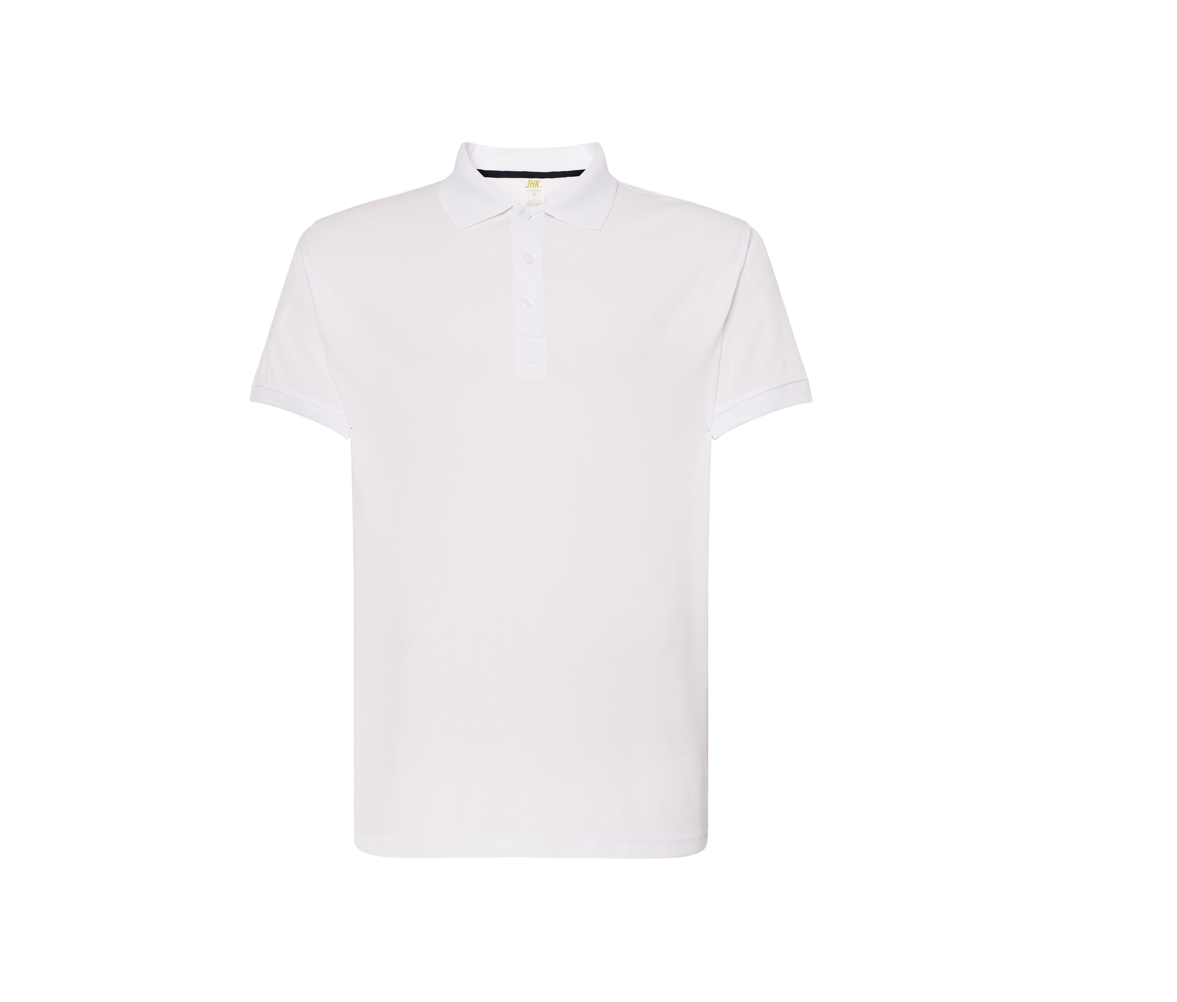 Polo Técnico Piqué Hombre 160 - JHK JK920 - WHITE