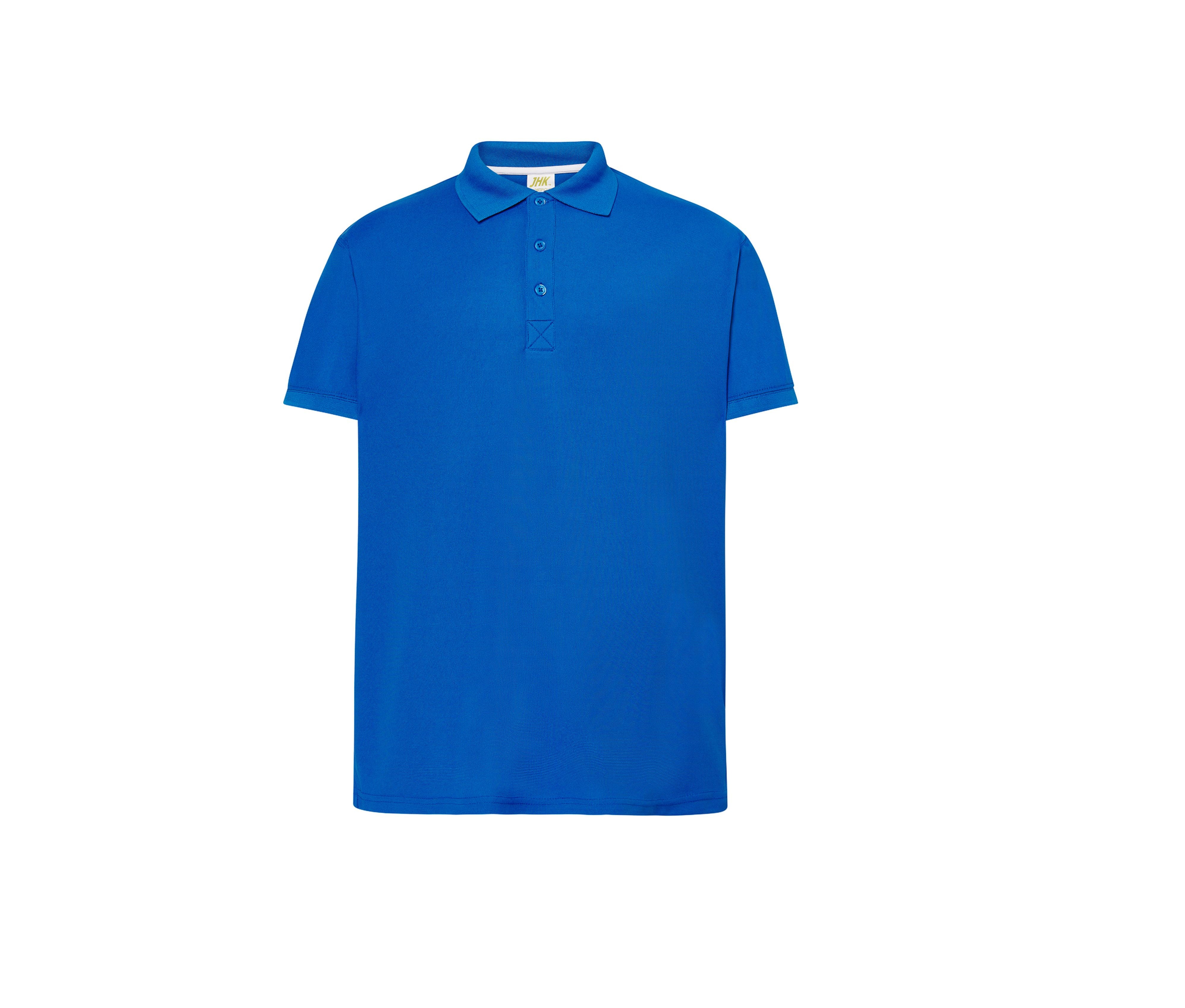Polo Técnico Piqué Hombre 160 - JHK JK920 - ROYAL BLUE
