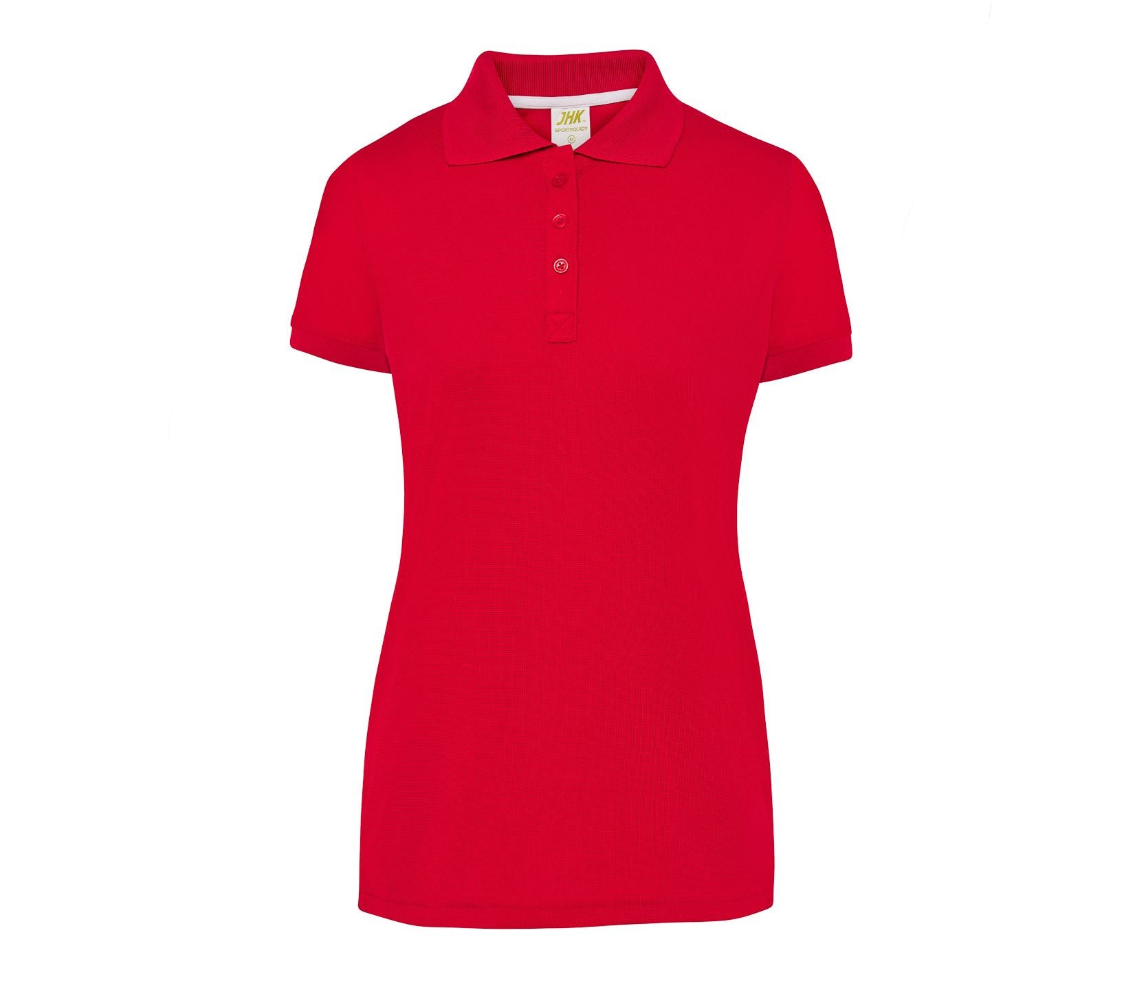 Polo Técnico Piqué Mujer 160 - JHK JK921 - RED