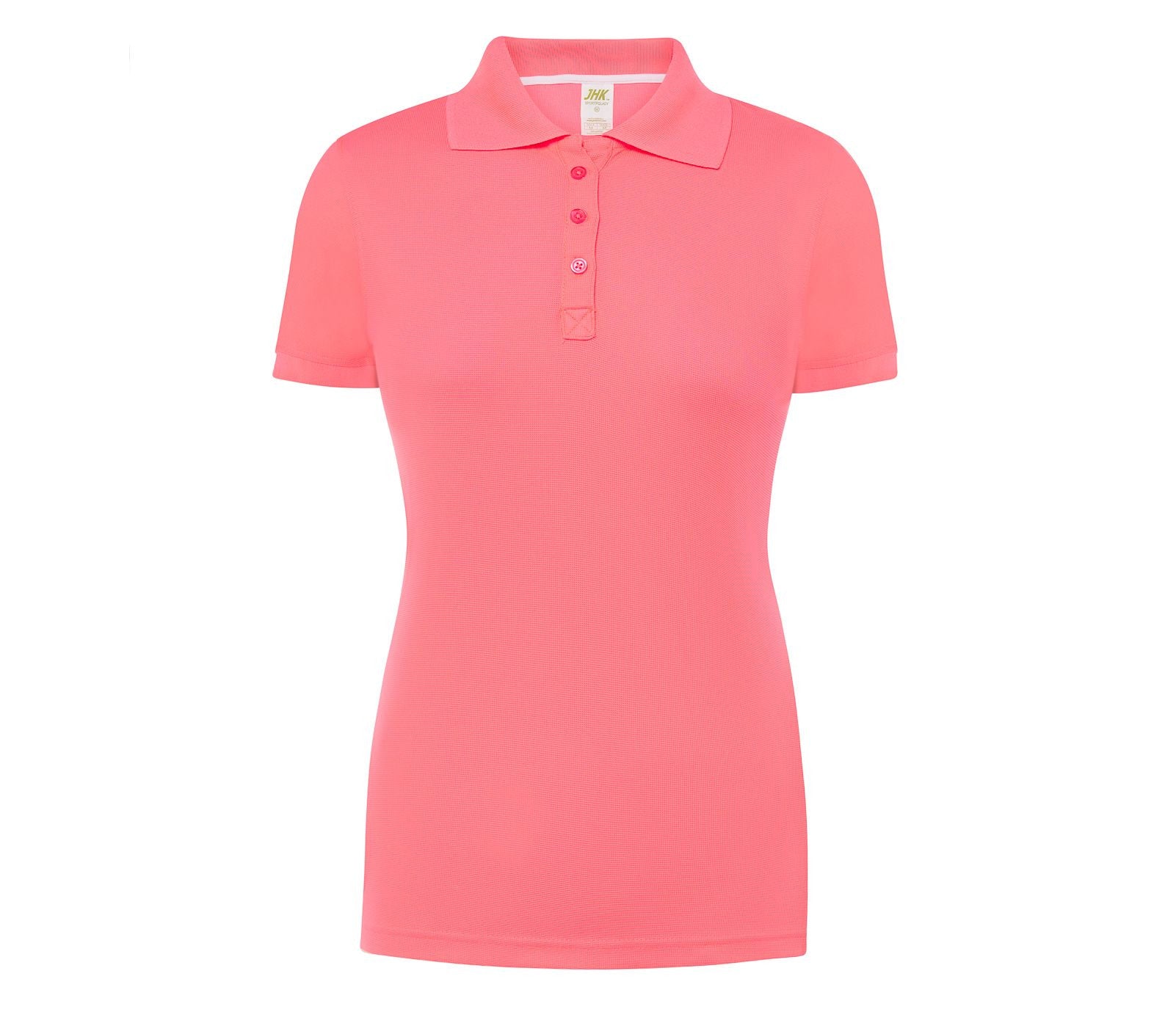 Polo Técnico Piqué Mujer 160 - JHK JK921 - FUCHSIA FLUOR