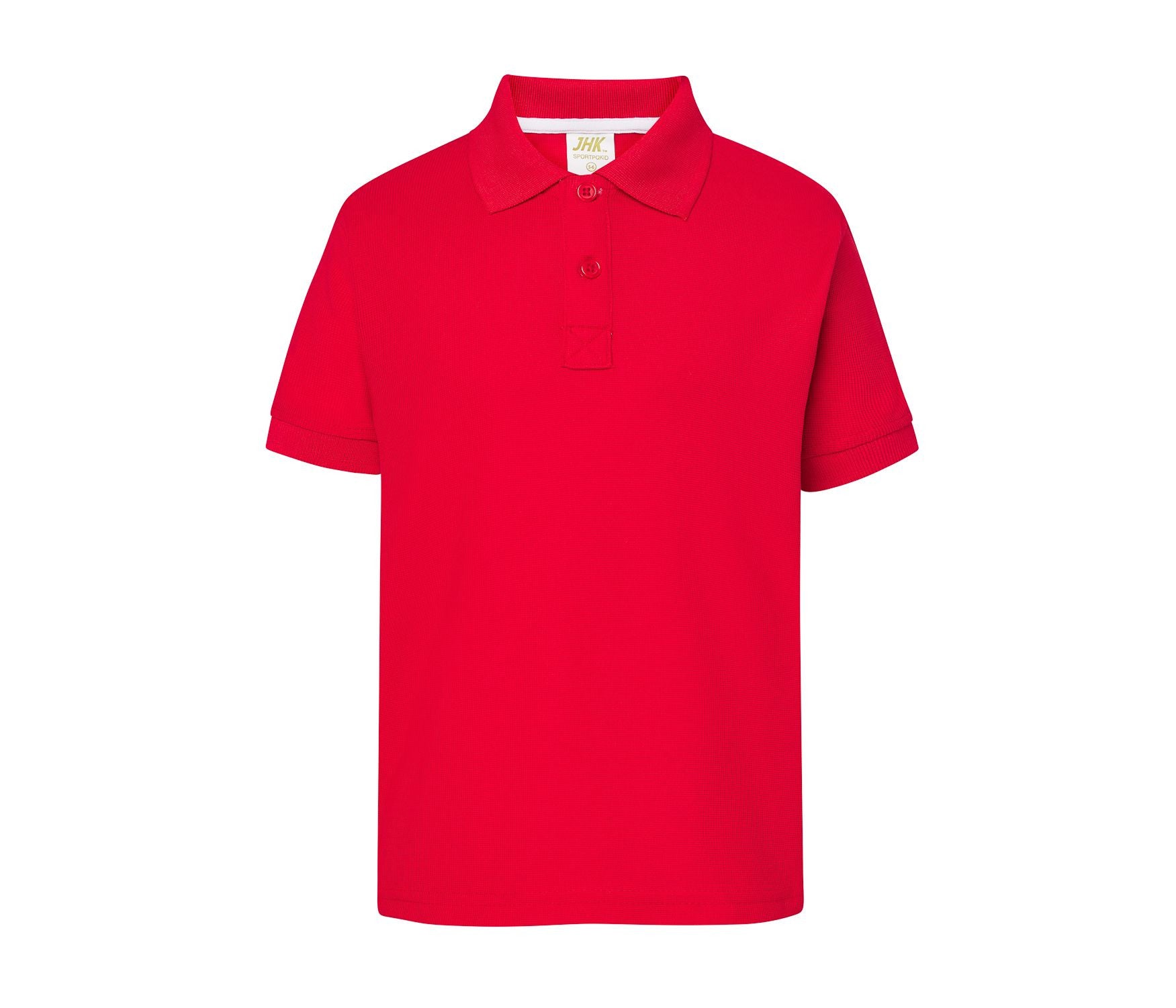 Polo Técnico Piqué Niño 155 - JHK JK922 - RED