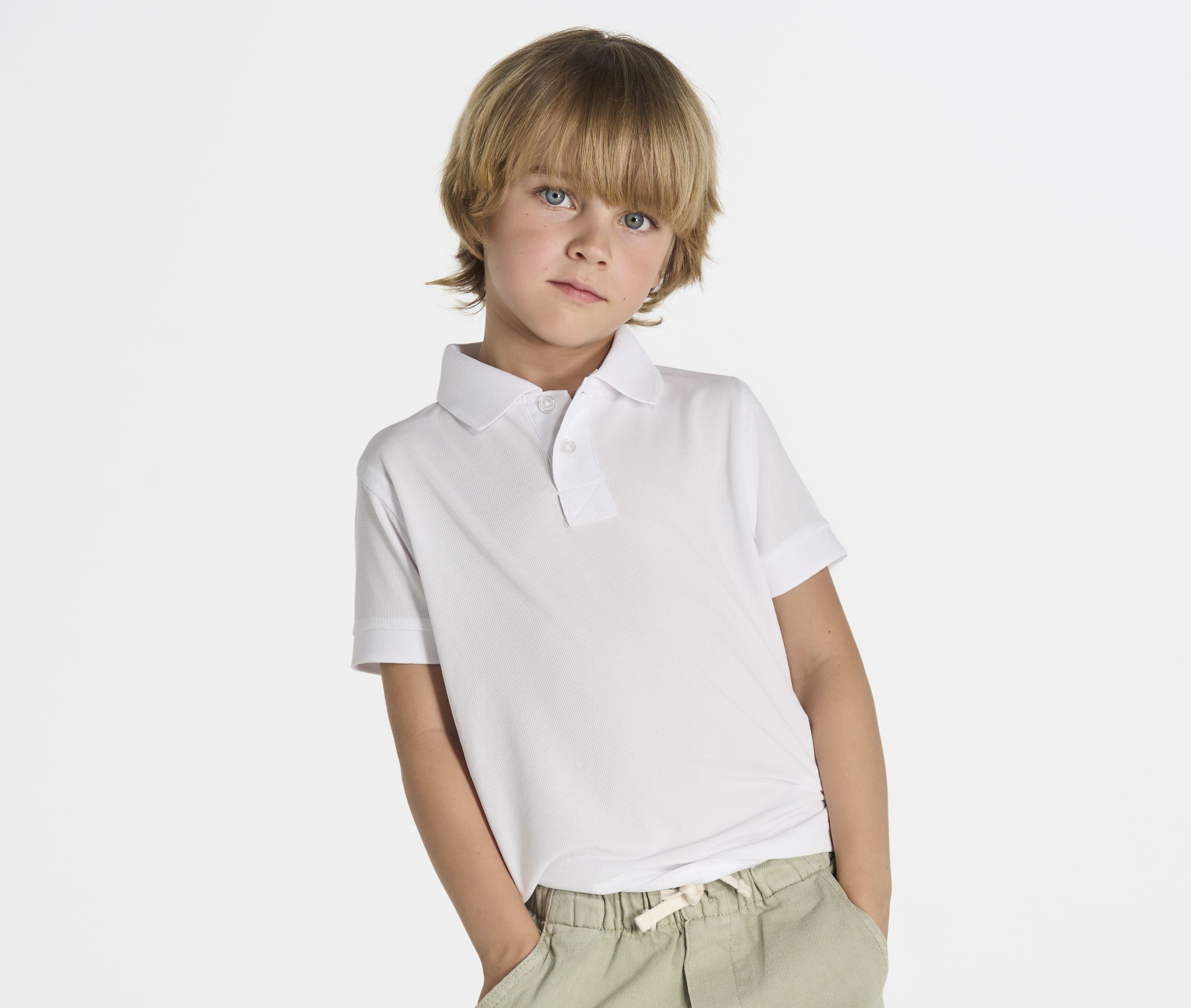 Polo Técnico Piqué Niño 155 - JHK JK922