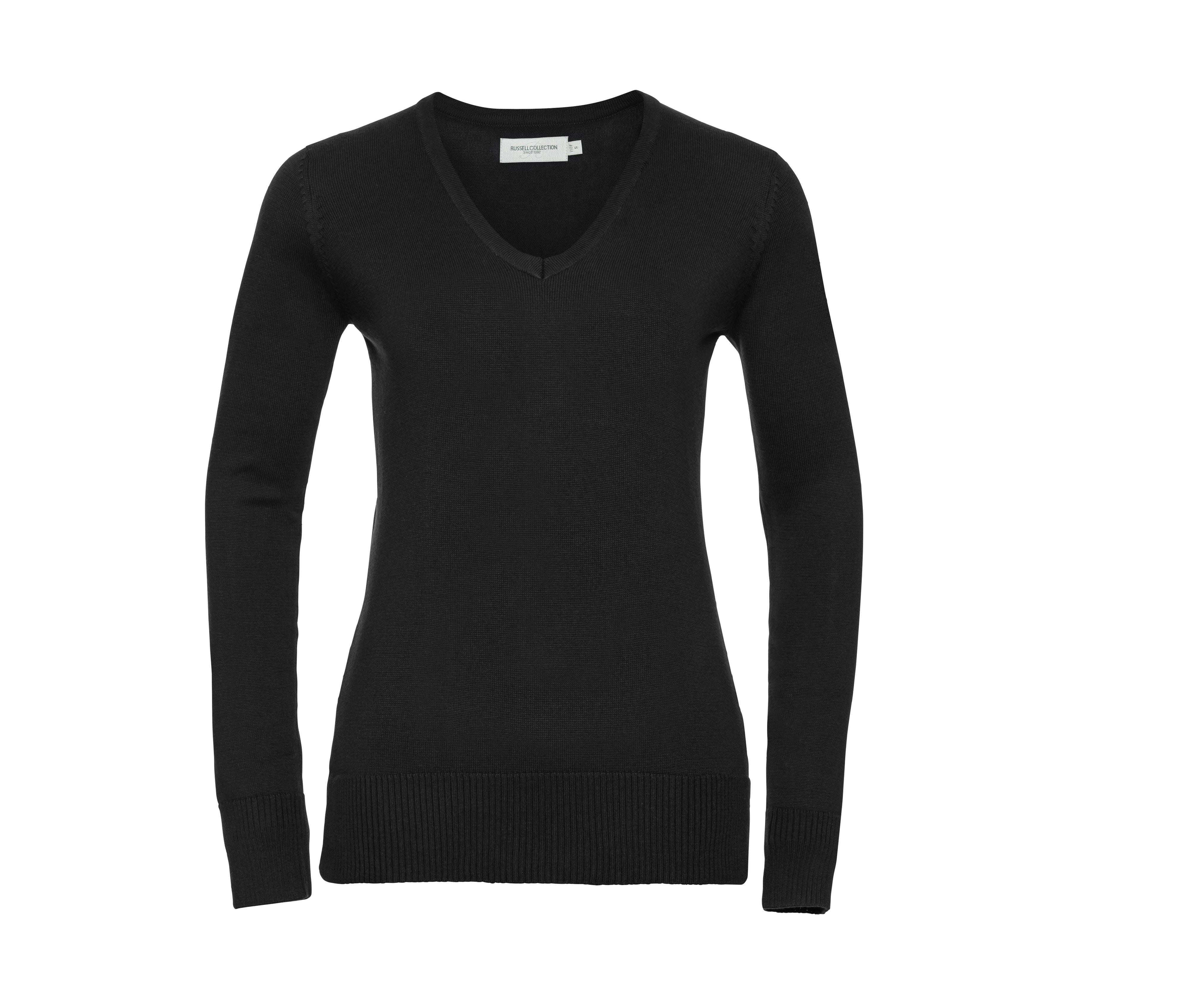 Suéter con Cuello en V para Mujer - Russell Athletic JZ10F