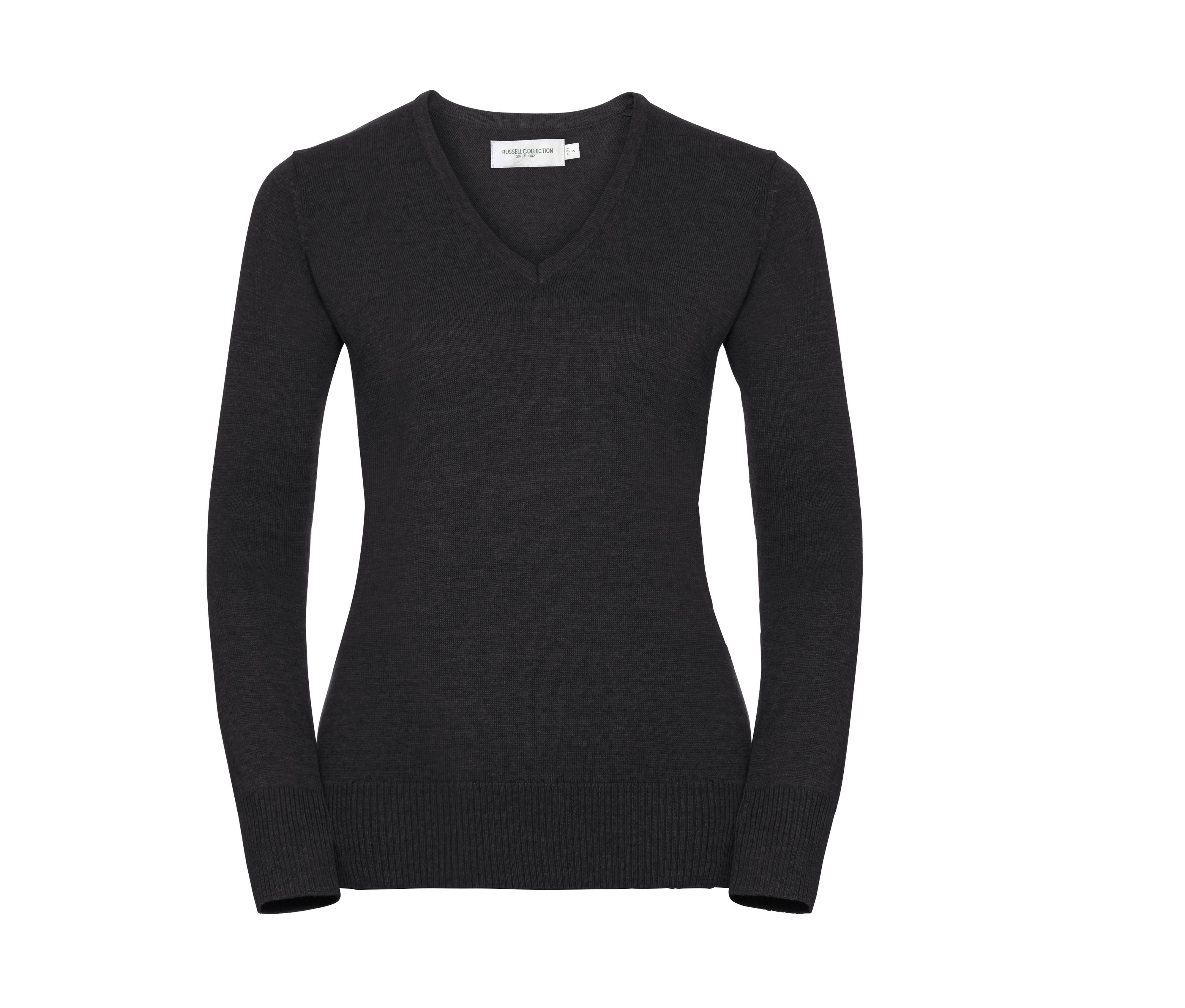 Suéter con Cuello en V para Mujer - Russell Athletic JZ10F