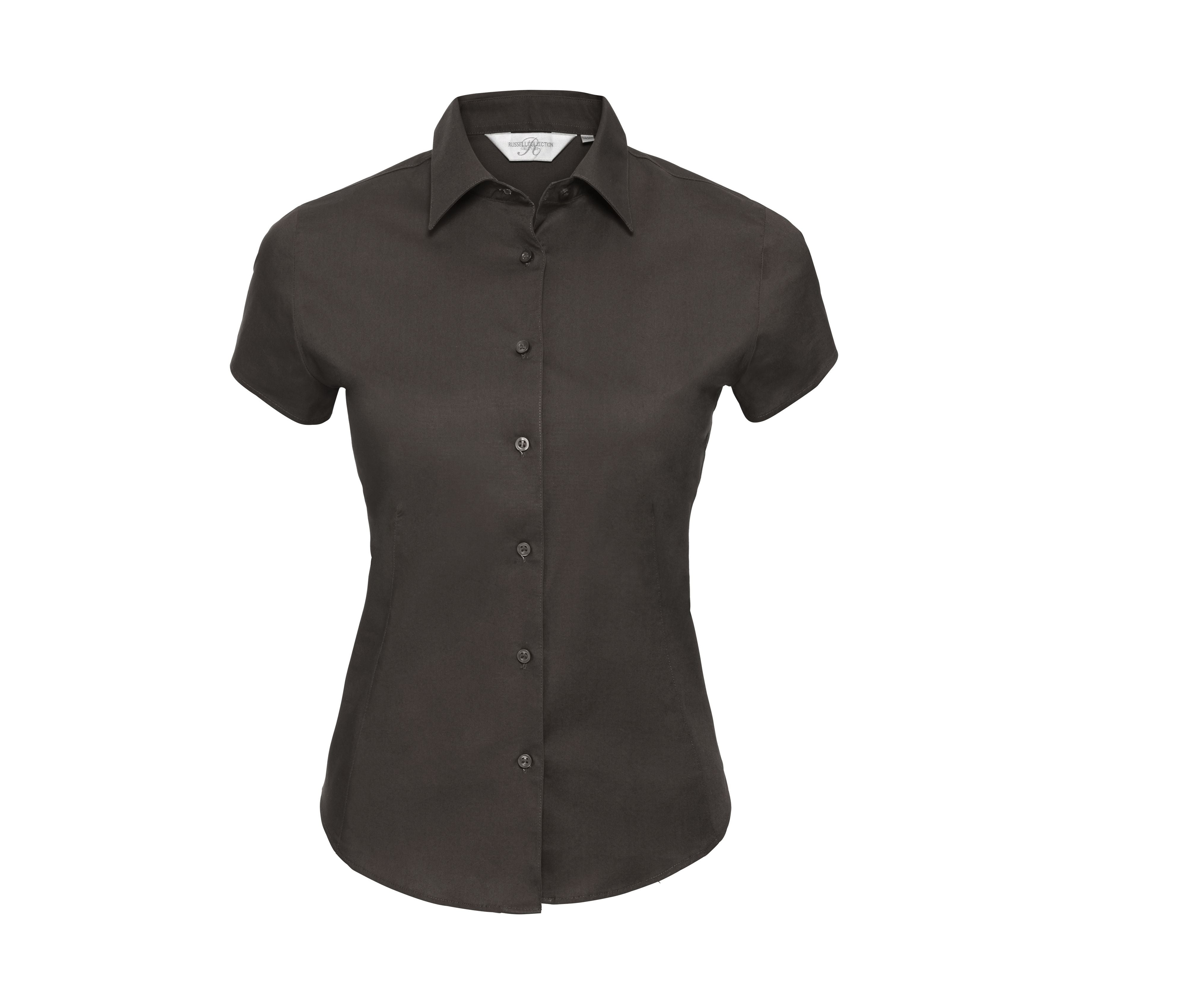 Camisa de Manga Corta Elástica para Mujer - Russell Athletic JZ47F