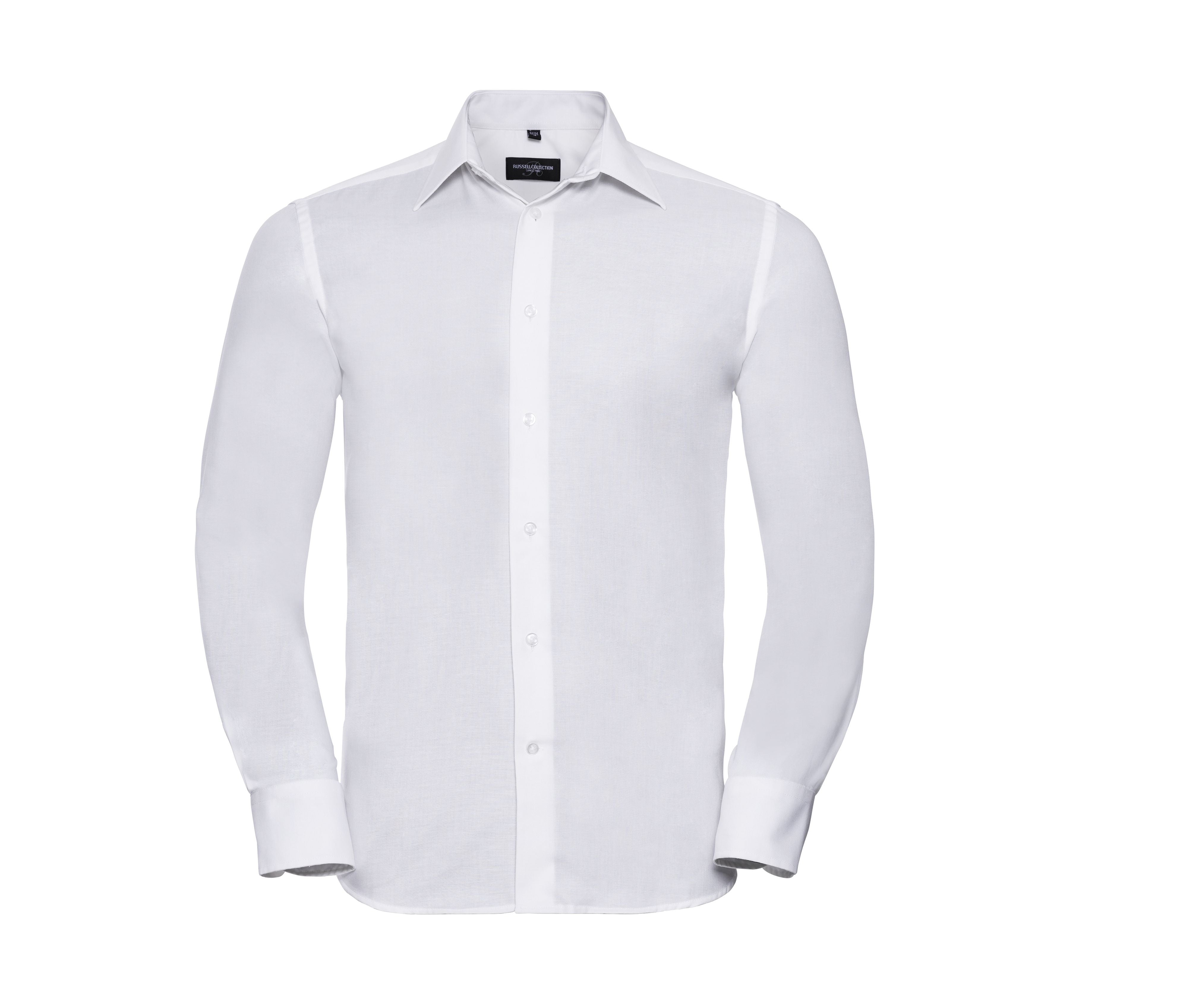 Camisa Oxford Entallada - Manga Larga. - Russell Athletic JZ922
