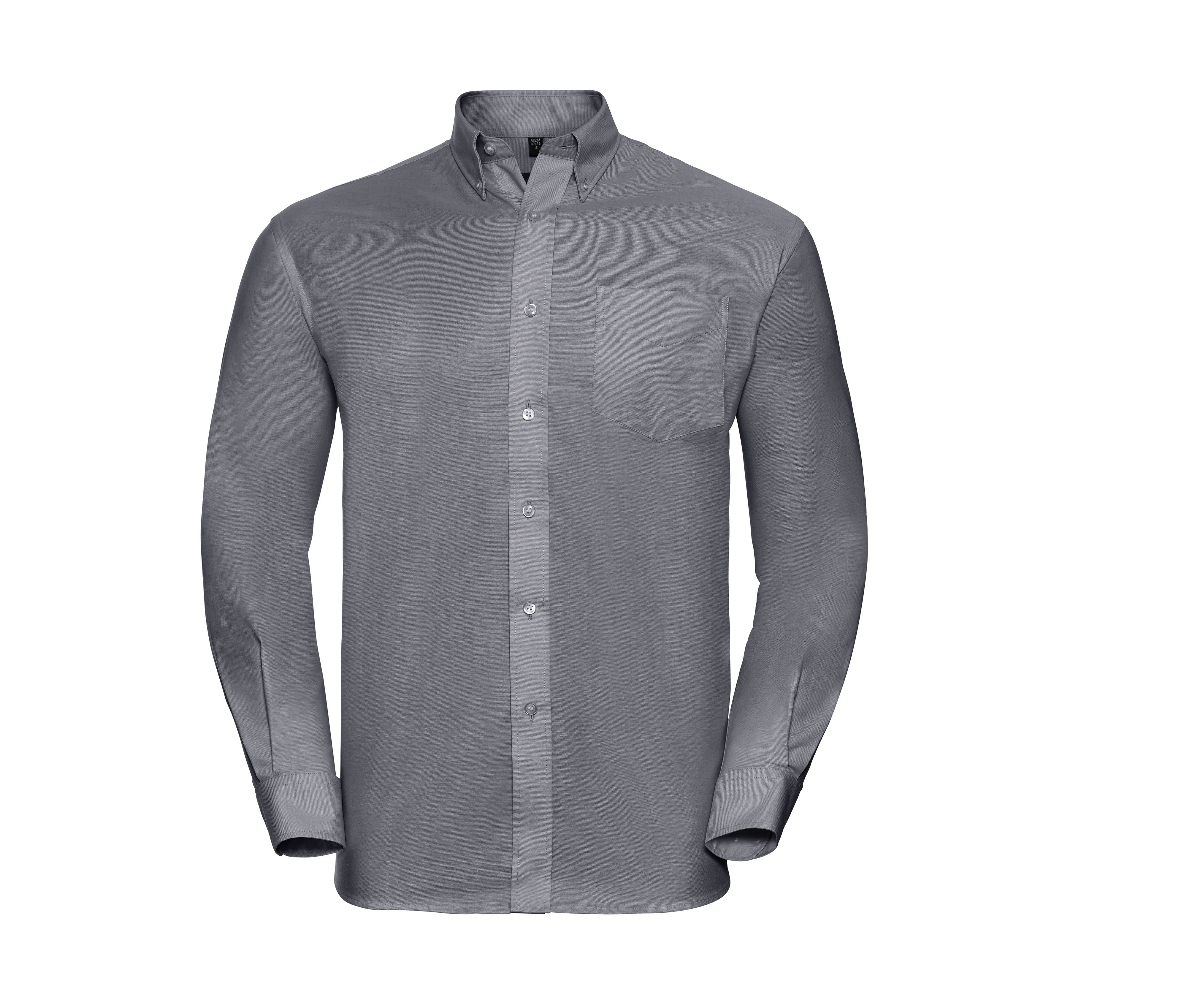 Camisa Oxford Clásica - Manga Larga. - Russell Athletic JZ932