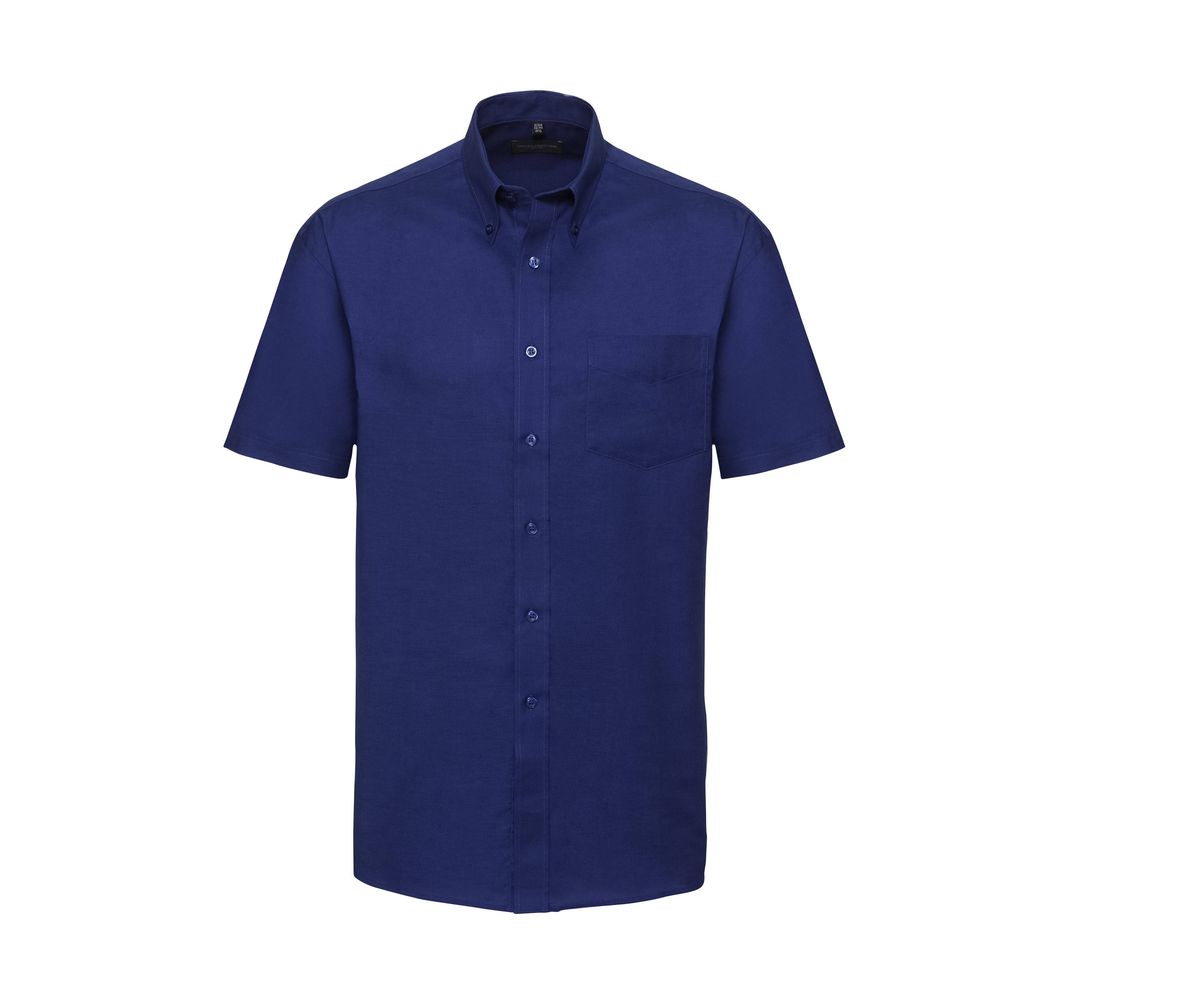 Camisa de Manga Corta Oxford para Hombre - Russell Athletic JZ933