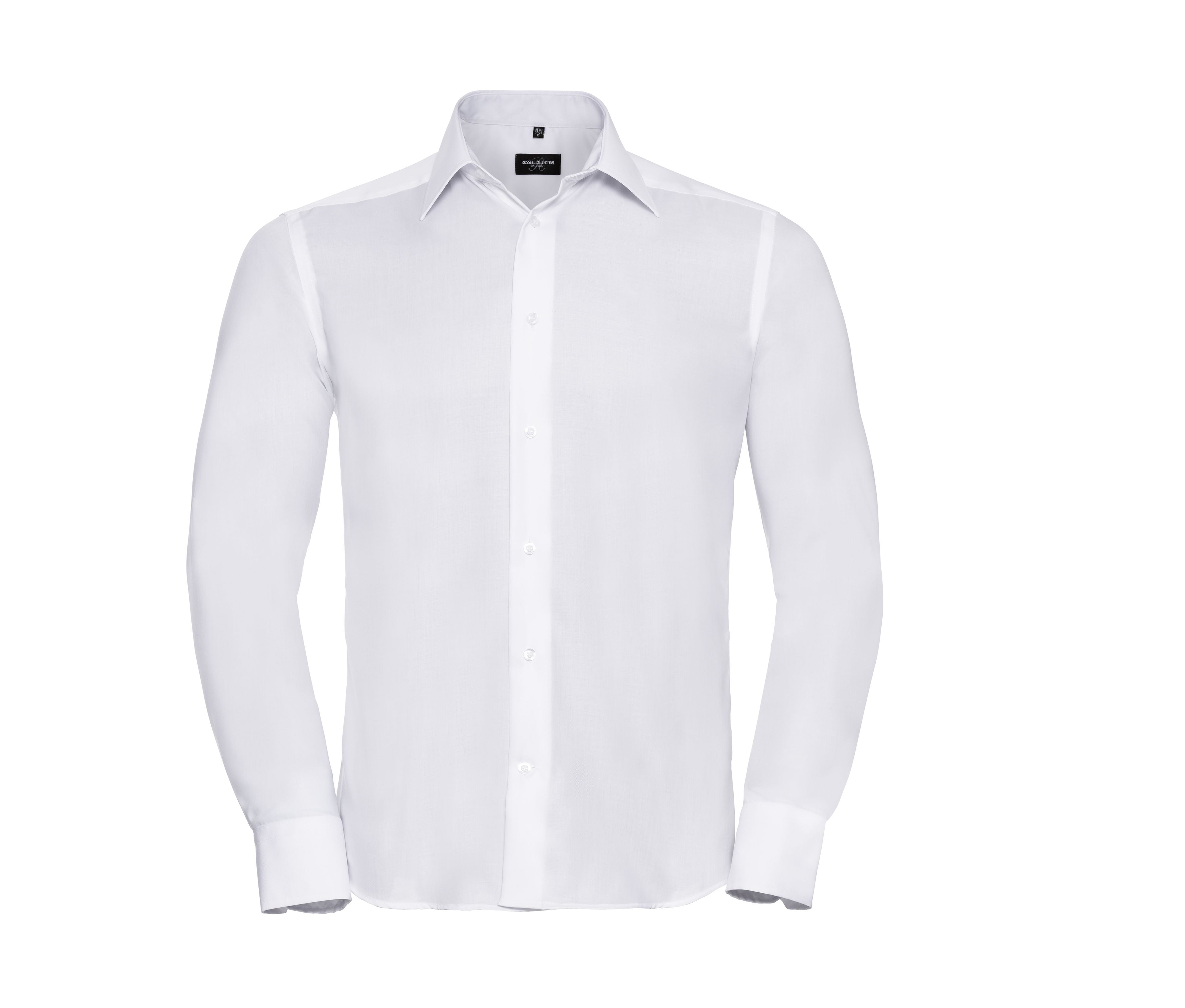 Camisa Entallada de Manga Larga para Hombre, de la Línea Ultimate, sin Necesidad de Planchado. - Russell Athletic JZ958