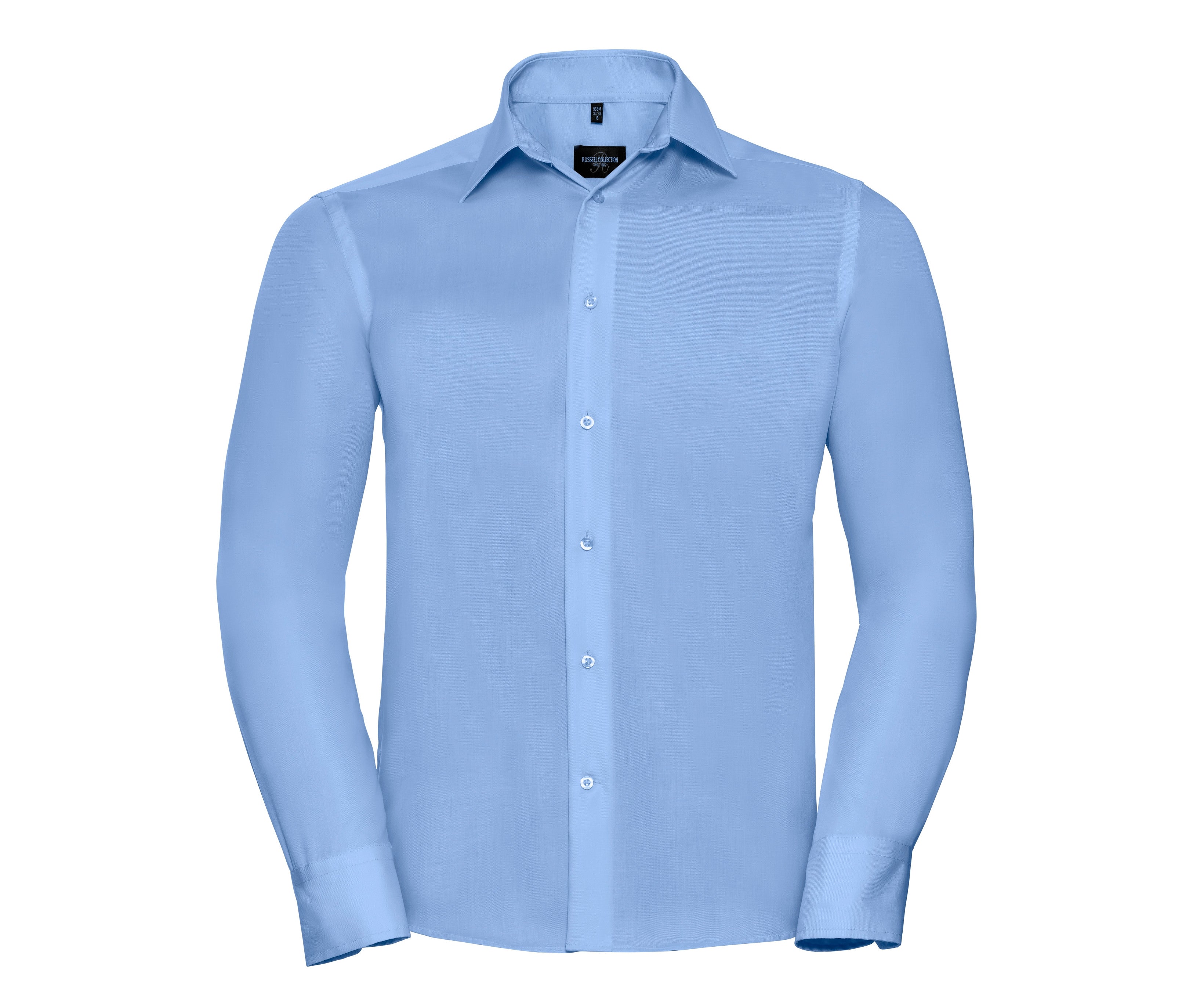 Camisa Entallada de Manga Larga para Hombre, de la Línea Ultimate, sin Necesidad de Planchado. - Russell Athletic JZ958