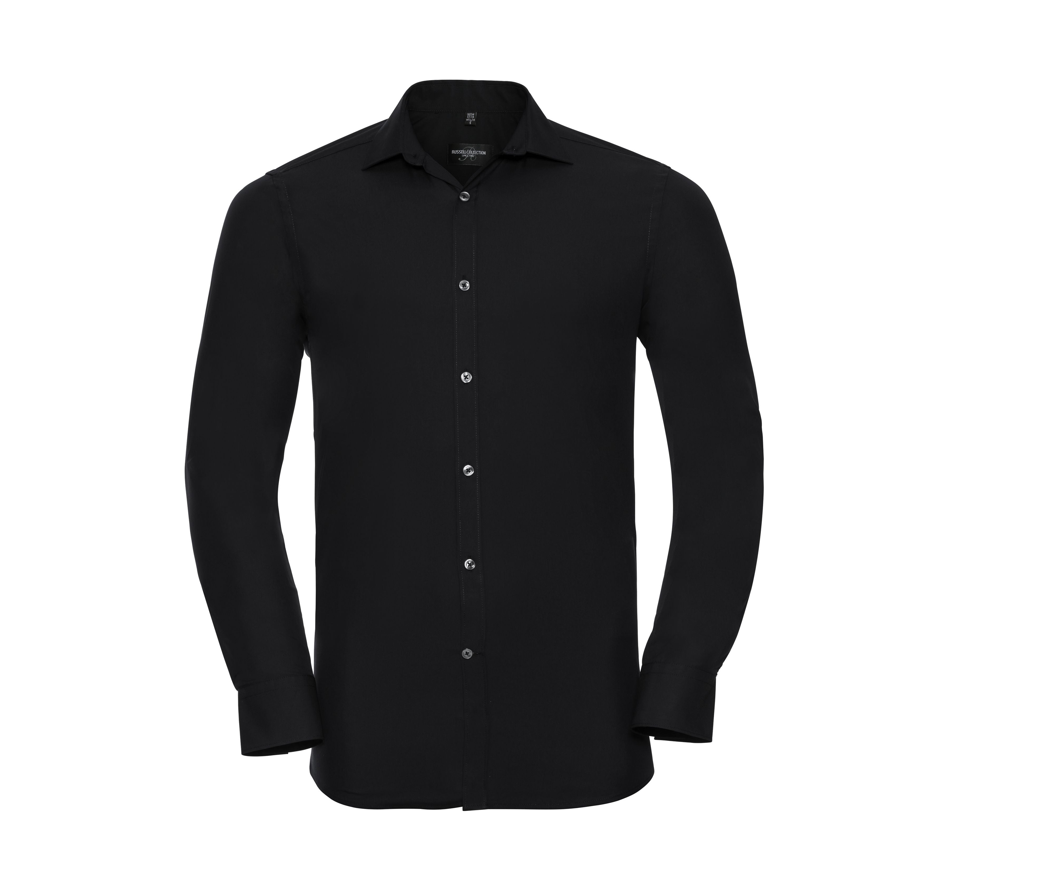 Camisa Ajustada Ultimate Stretch - Manga Larga. - Russell Athletic JZ960