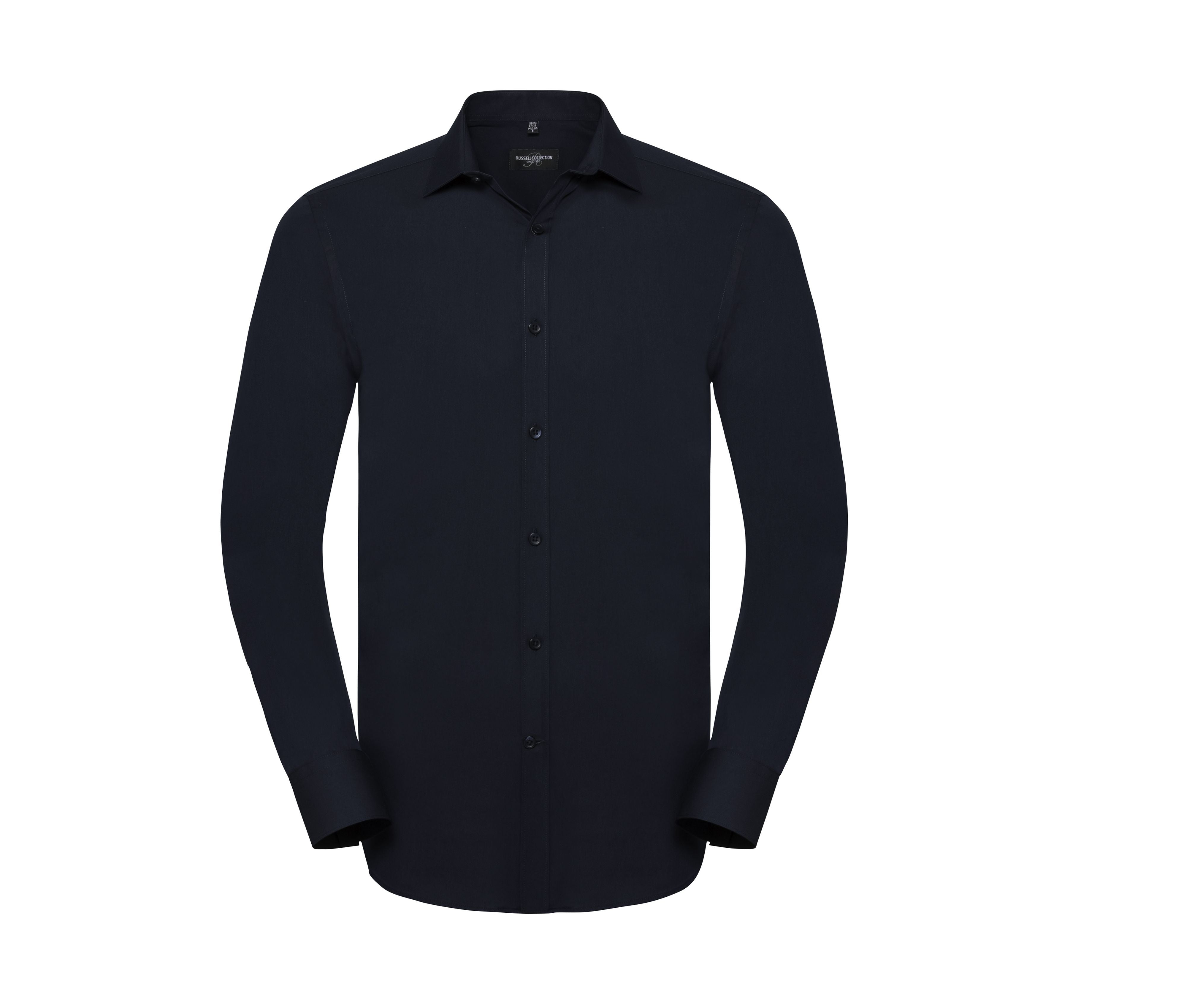 Camisa Ajustada Ultimate Stretch - Manga Larga. - Russell Athletic JZ960