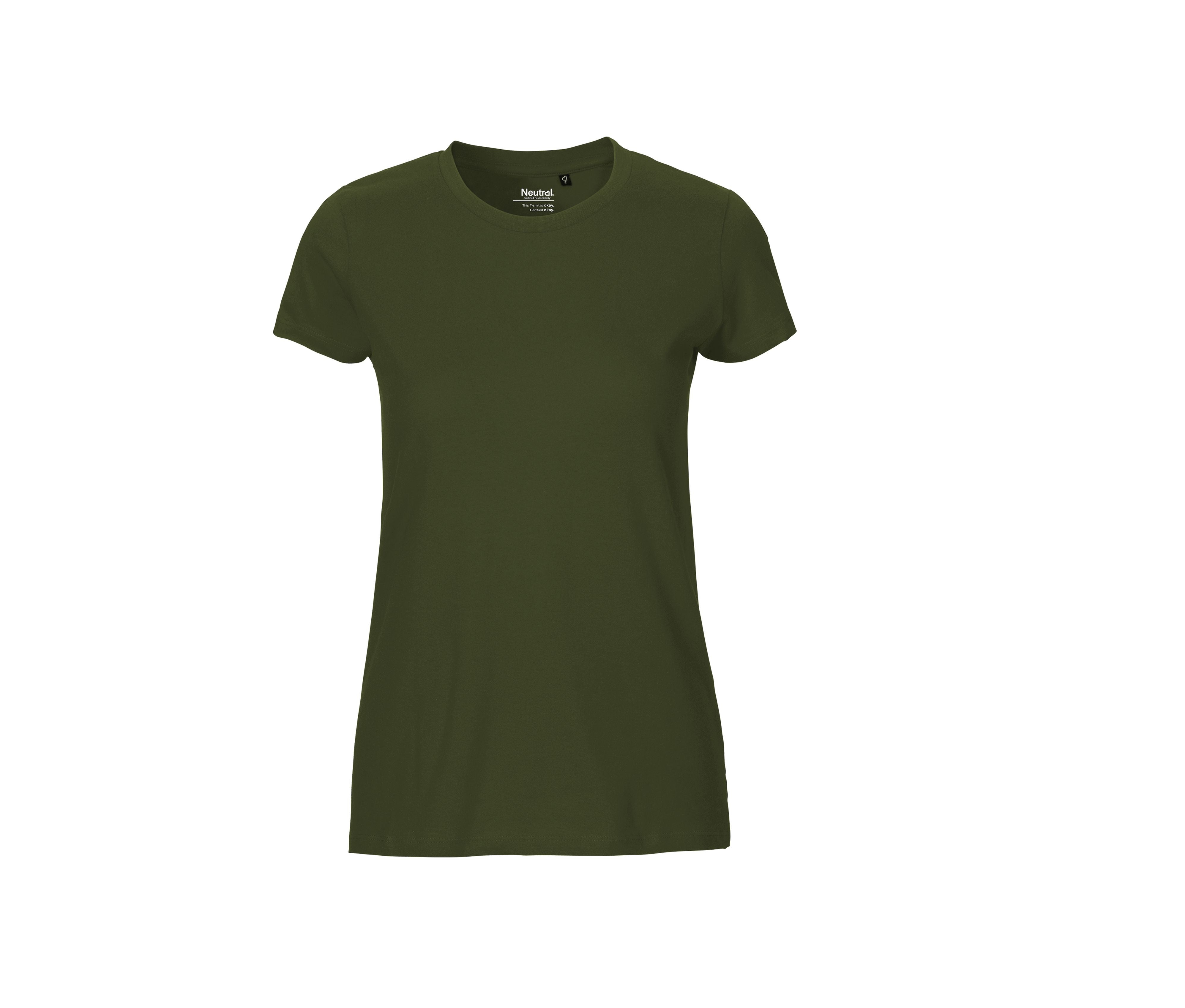 Camiseta Ajustada Mujer - Neutral O81001