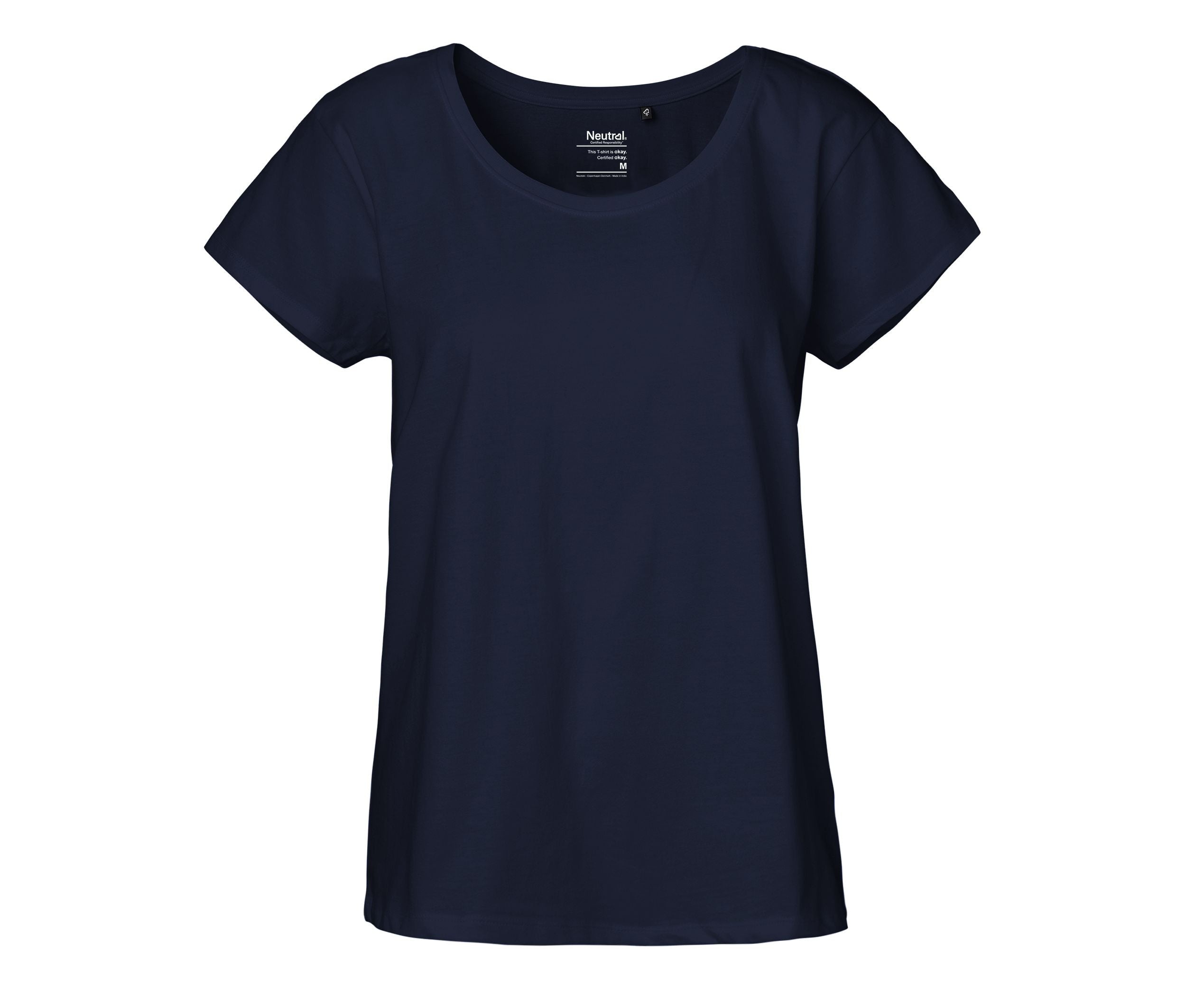 Camiseta Manga Corta Ancha 155 Mujer - Neutral O81003