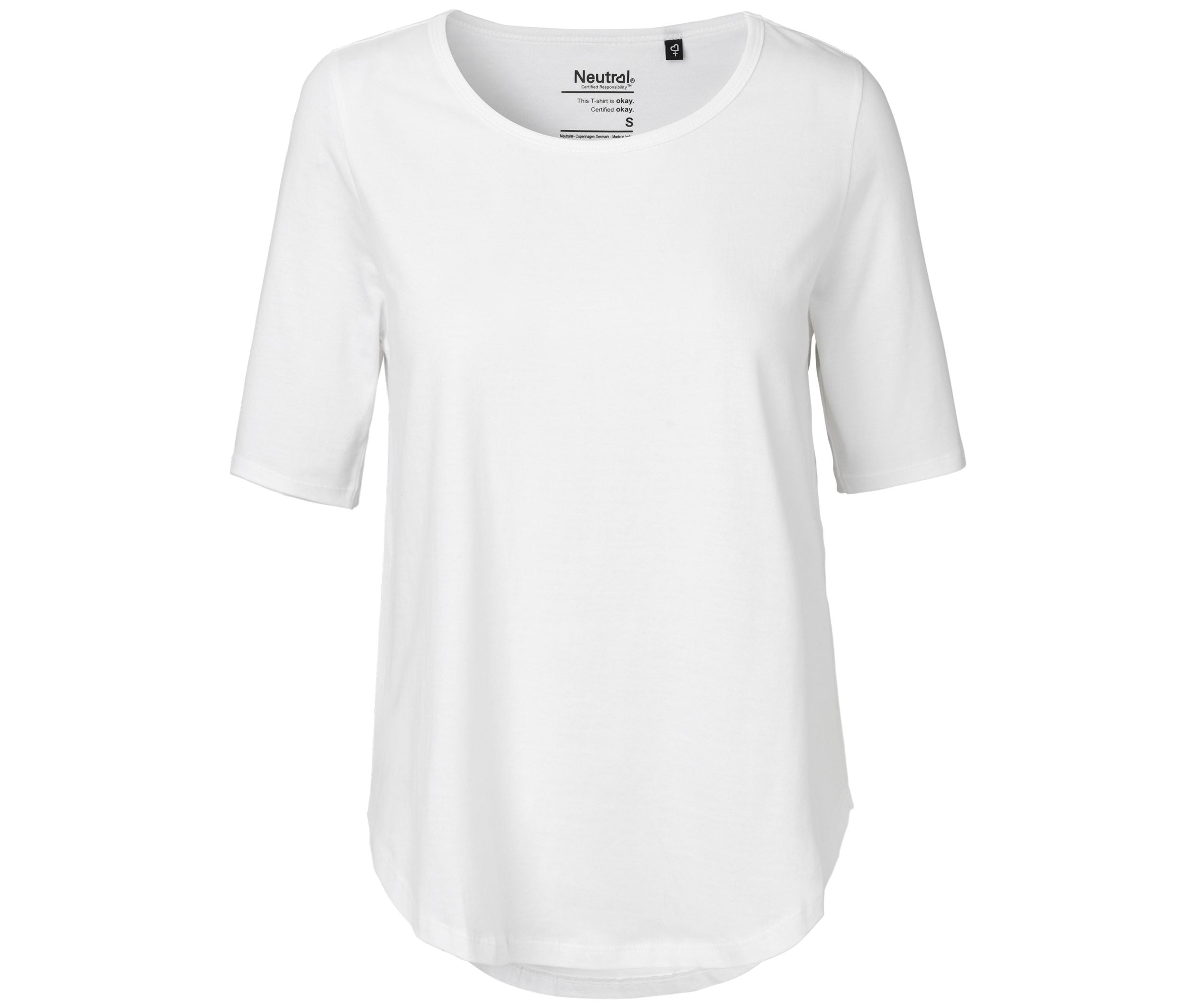 Camiseta Mangas 3/4 Mujer - Neutral O81004