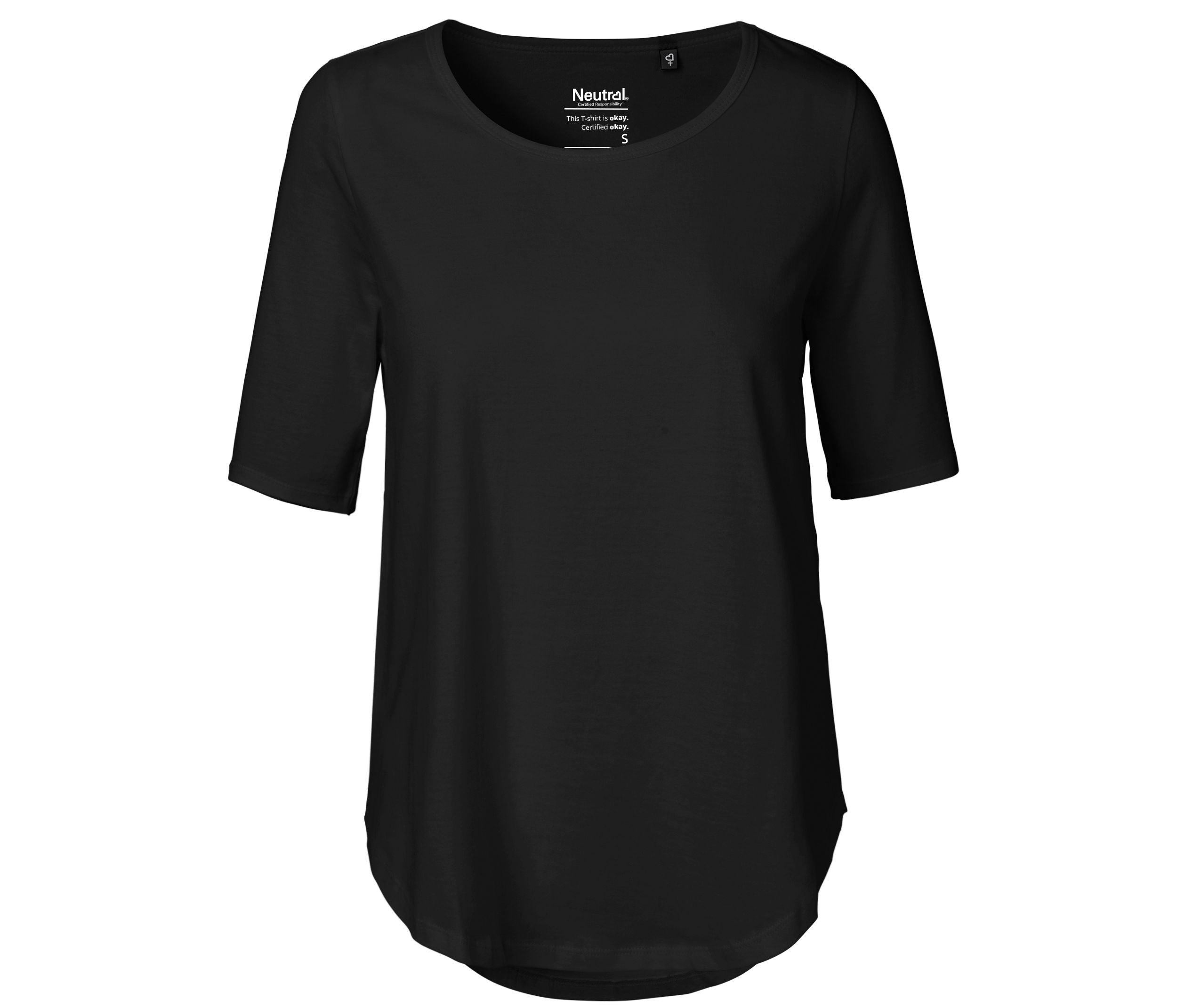 Camiseta Mangas 3/4 Mujer - Neutral O81004