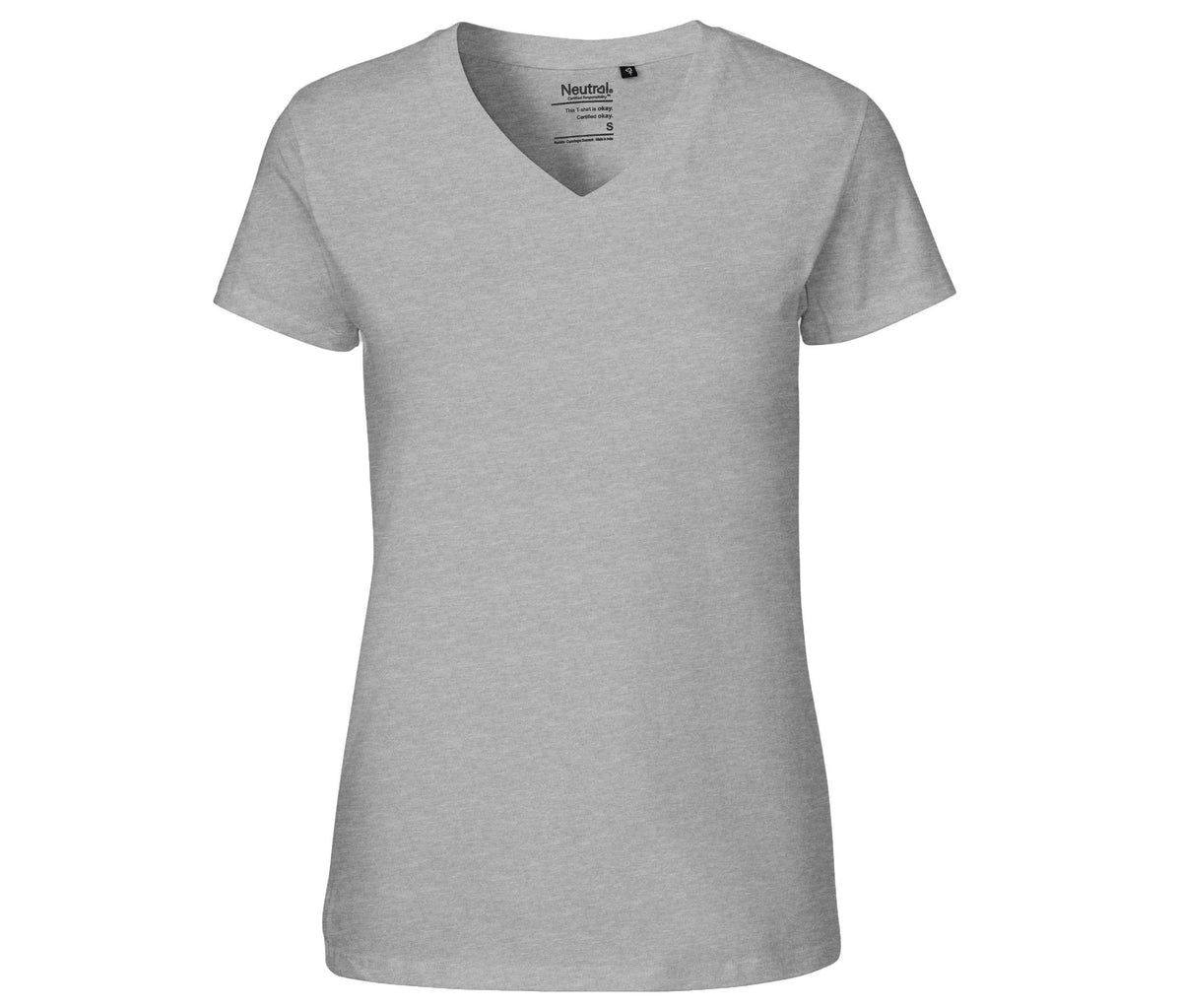 Camiseta Cuello V 155 Mujer - Neutral O81005