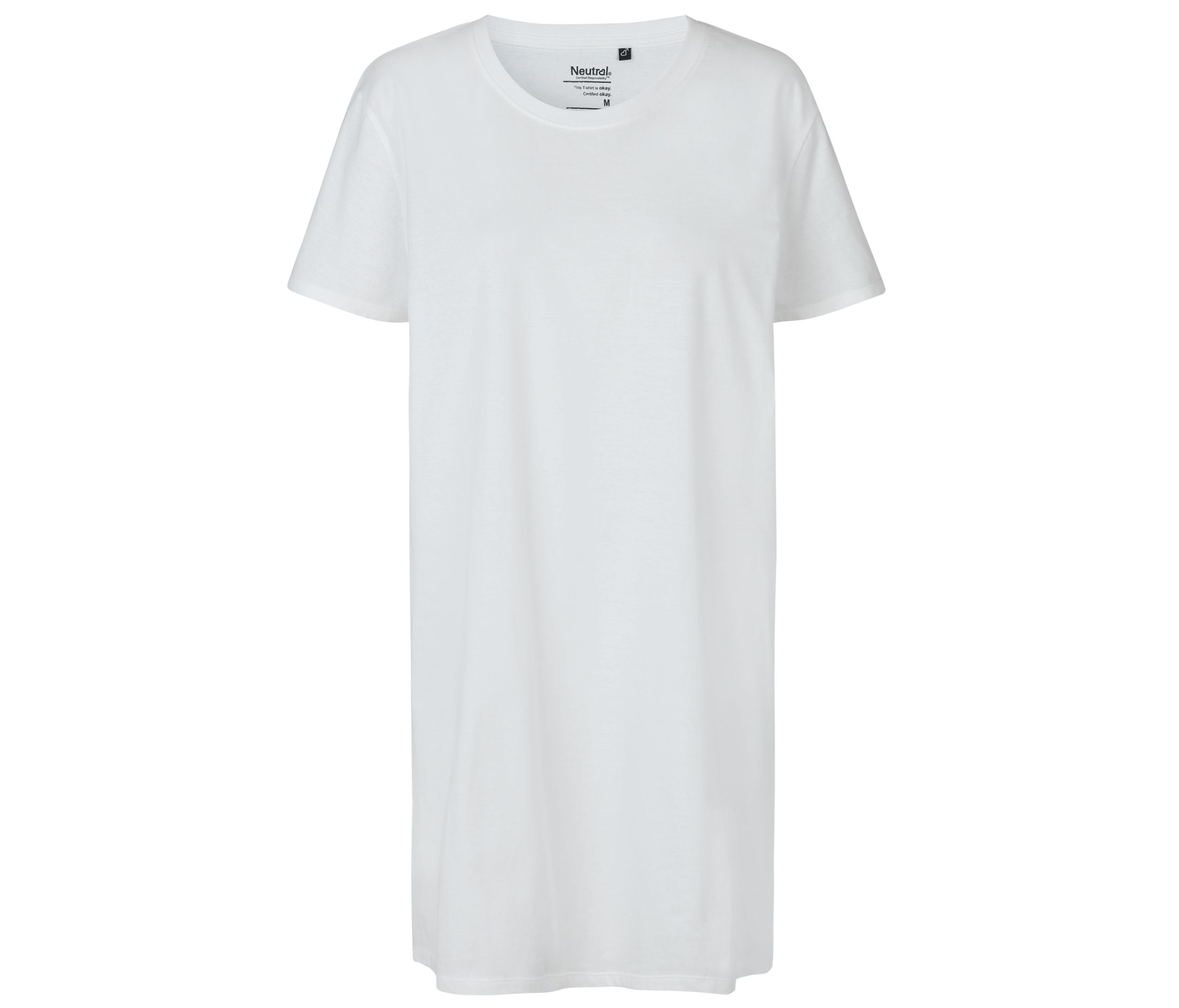 Camiseta Extra Larga Mujer - Neutral O81020