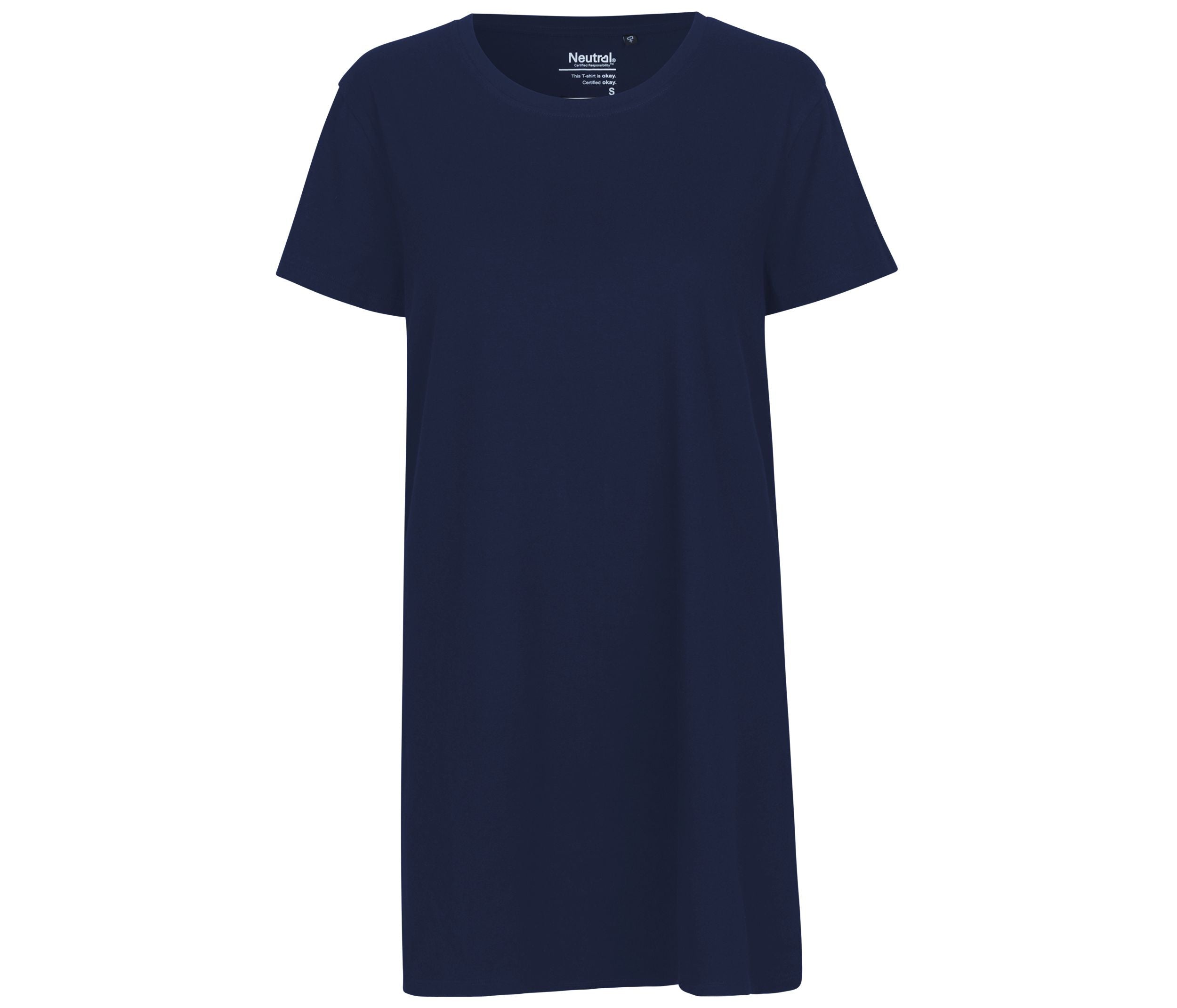 Camiseta Manga Corta Extra Larga 155 Mujer - Neutral O81020