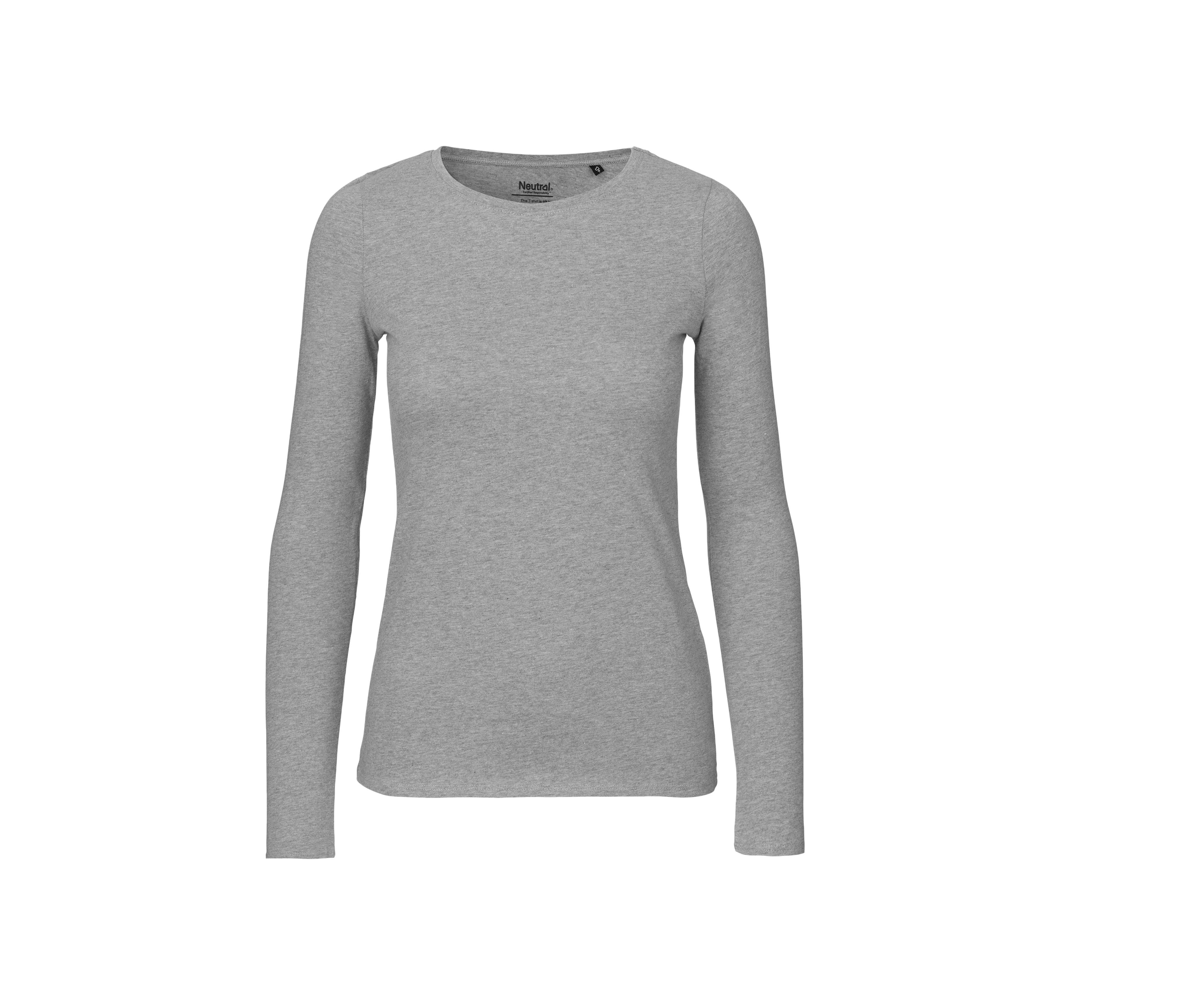 Camiseta Mangas Largas Mujer - Neutral O81050