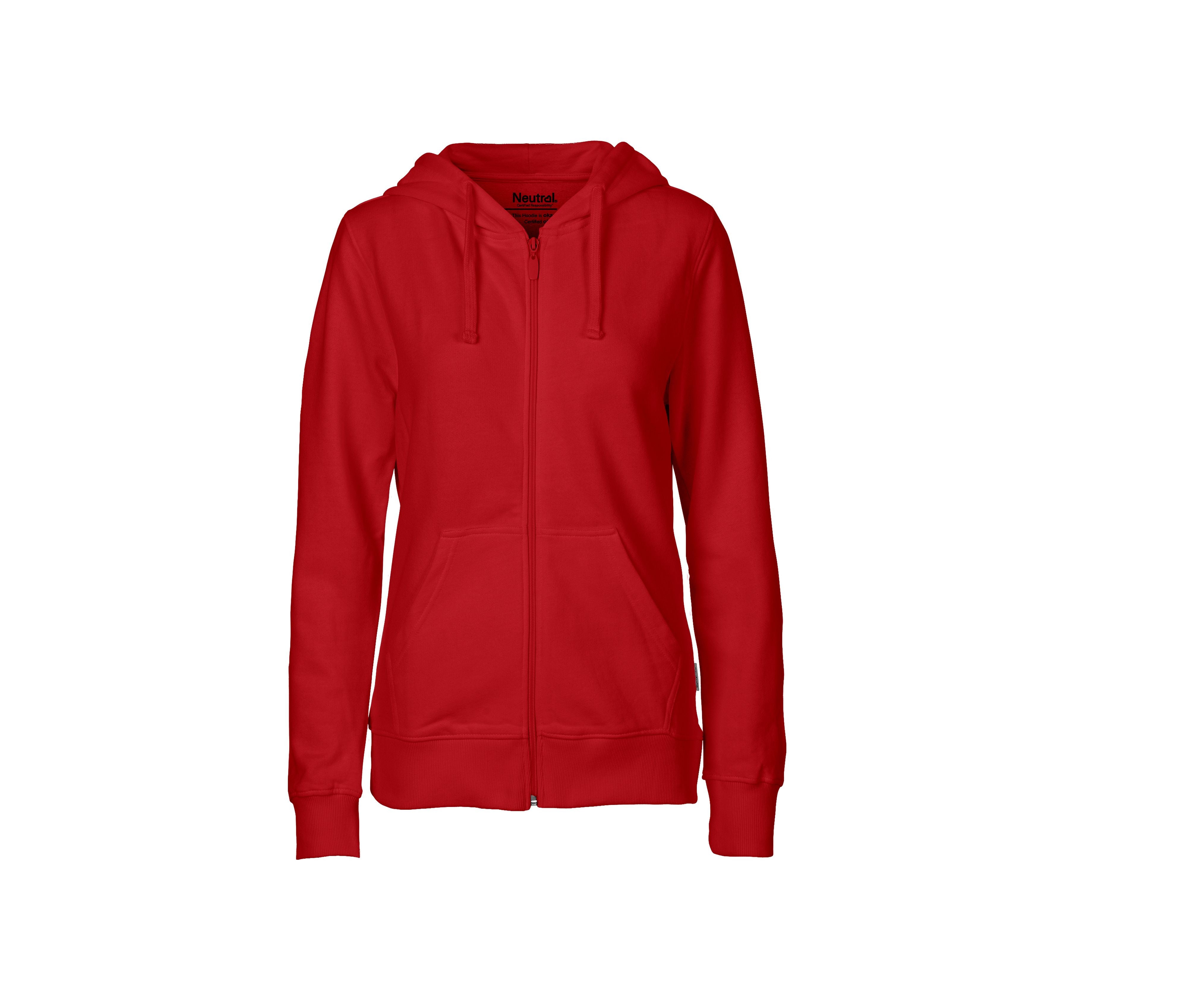 Sudadera Cremallera con Capucha Mujer - Neutral O83301