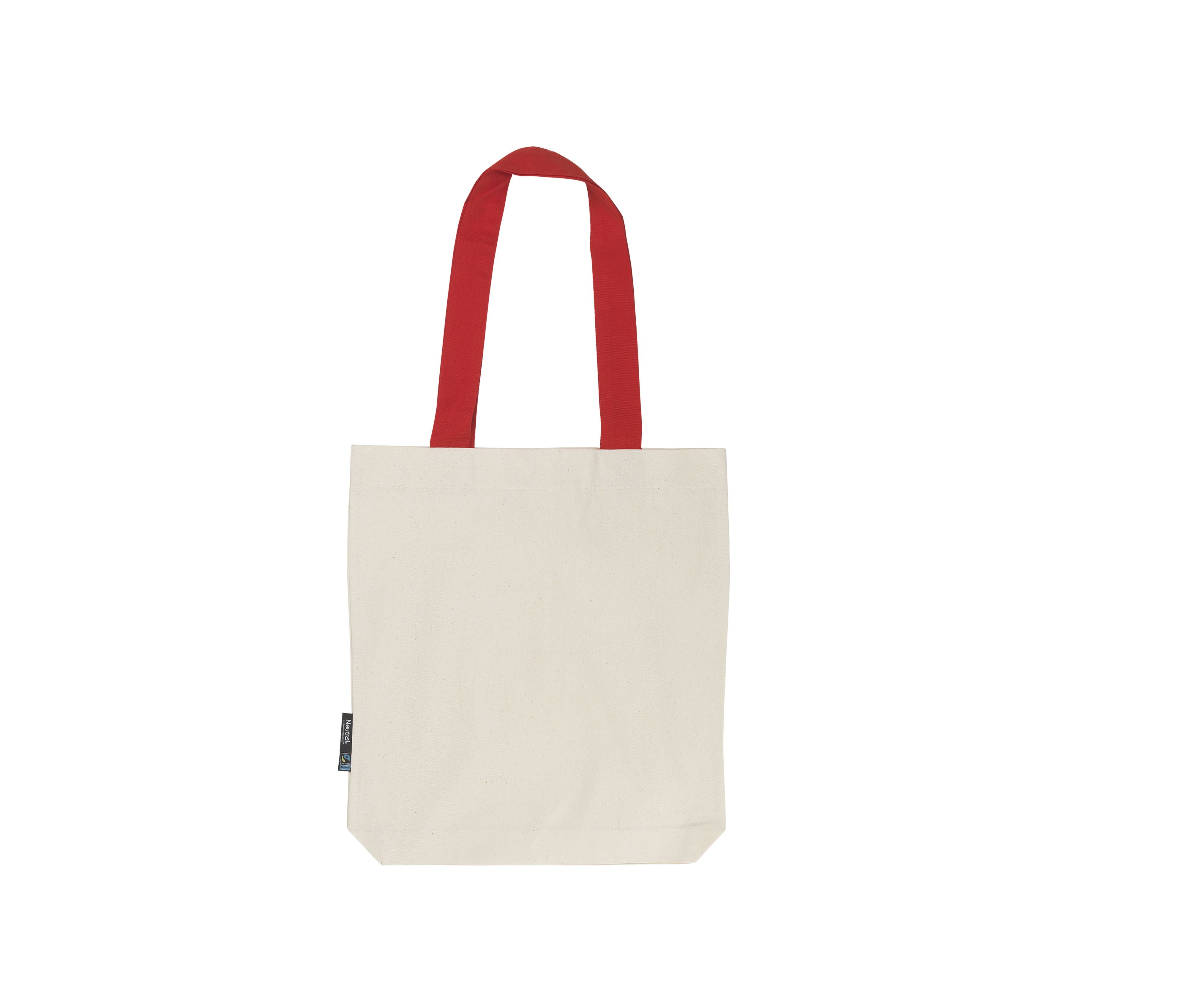 Bolsa de Compras con Asas Contrastadas - Neutral O90002