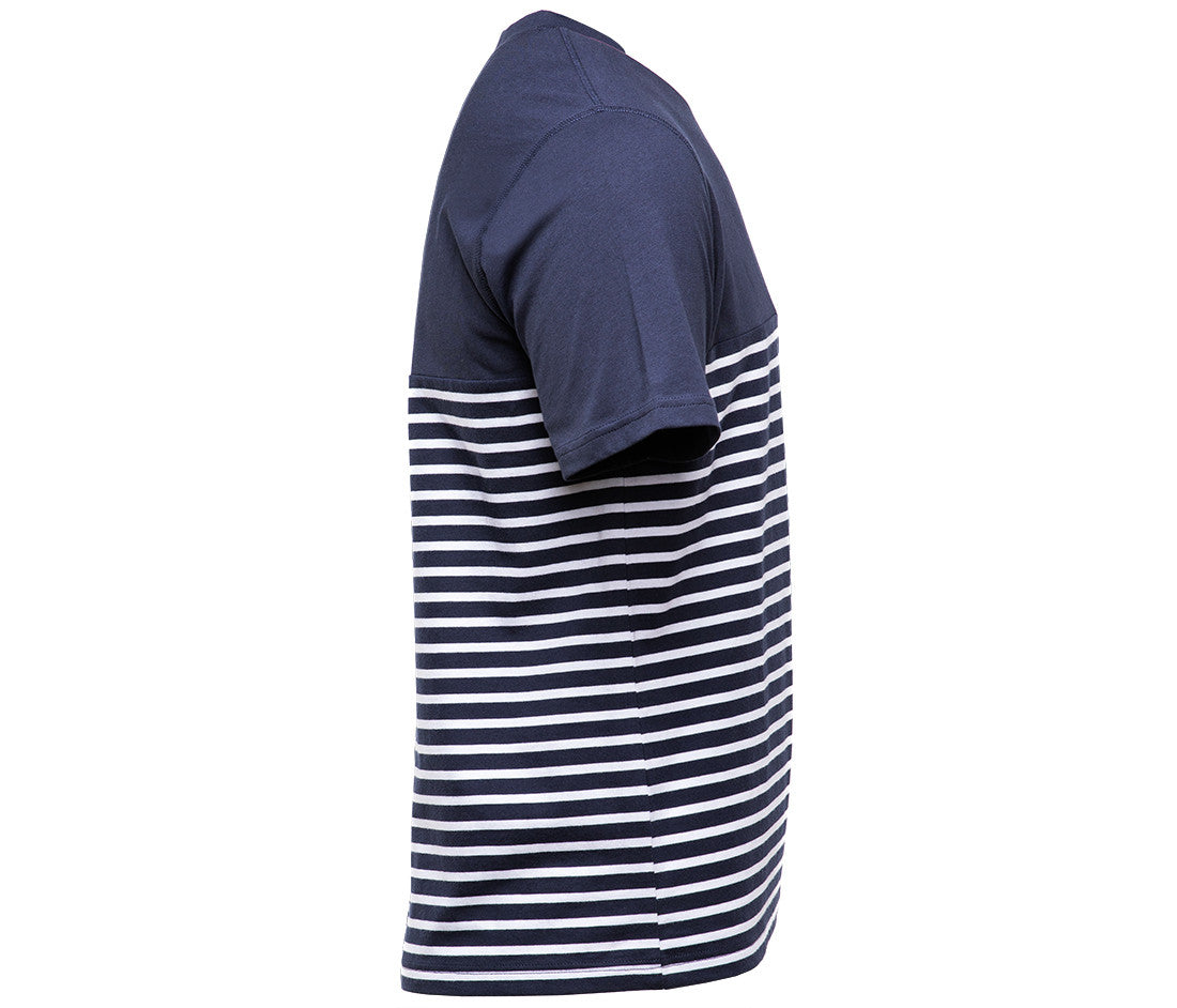 Camiseta marinera de manga corta en algodón orgánico - Pen Duick PK200