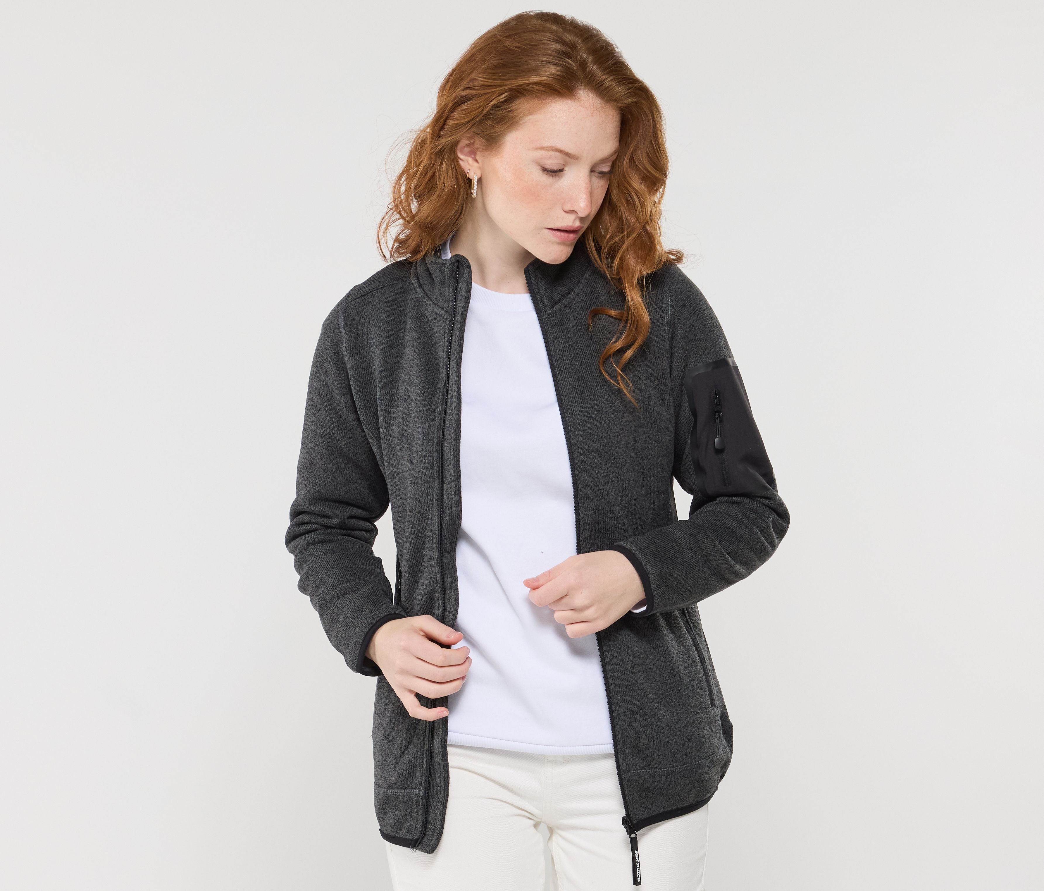 Chaqueta polar tejida mujer - Pen Duick PK411