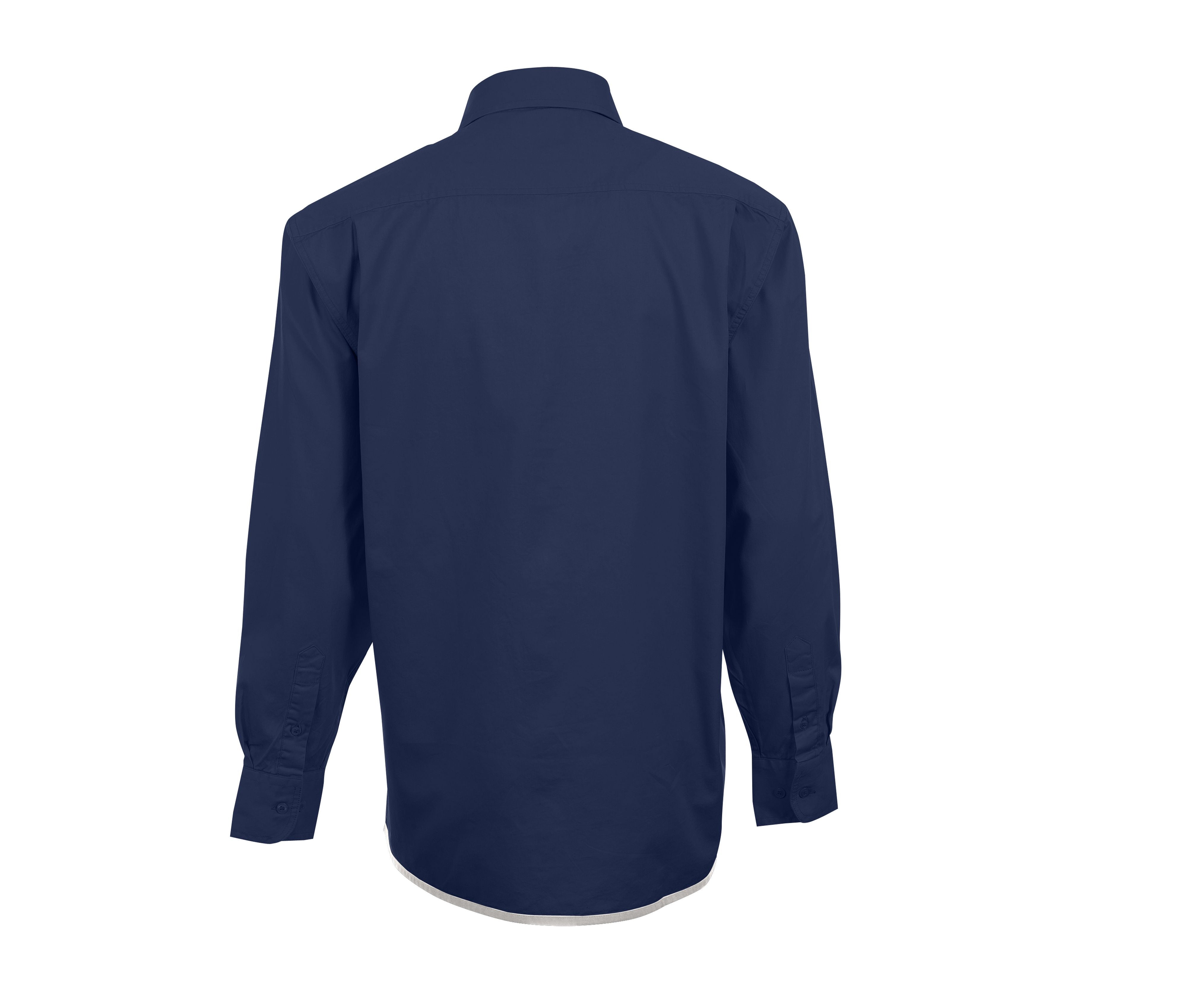 Camisa 100% algodón con mangas largas - Pen Duick PK605