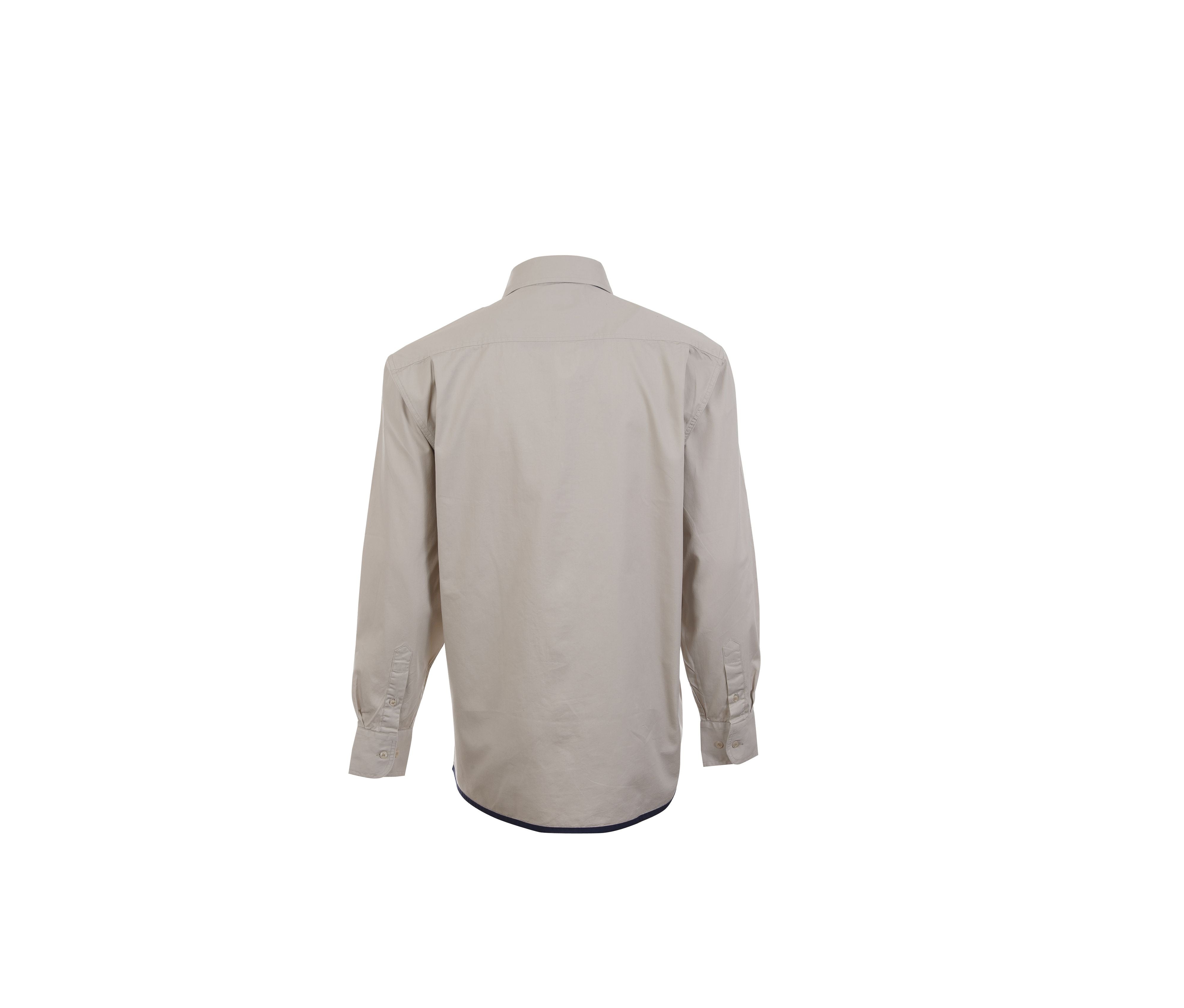 Camisa 100% algodón con mangas largas - Pen Duick PK605
