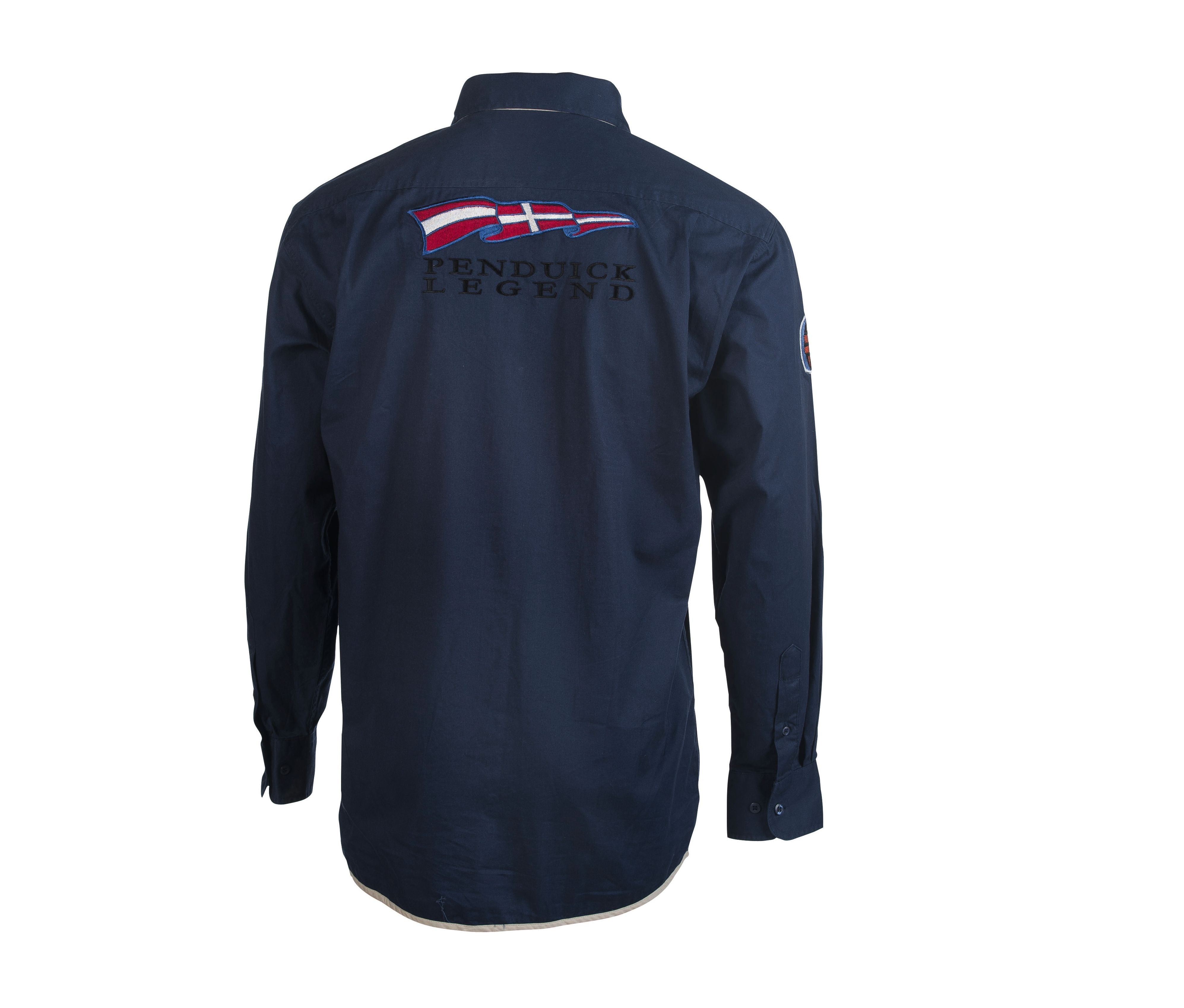 Camisa con borderías e insignia Pen Duick - Pen Duick PK690