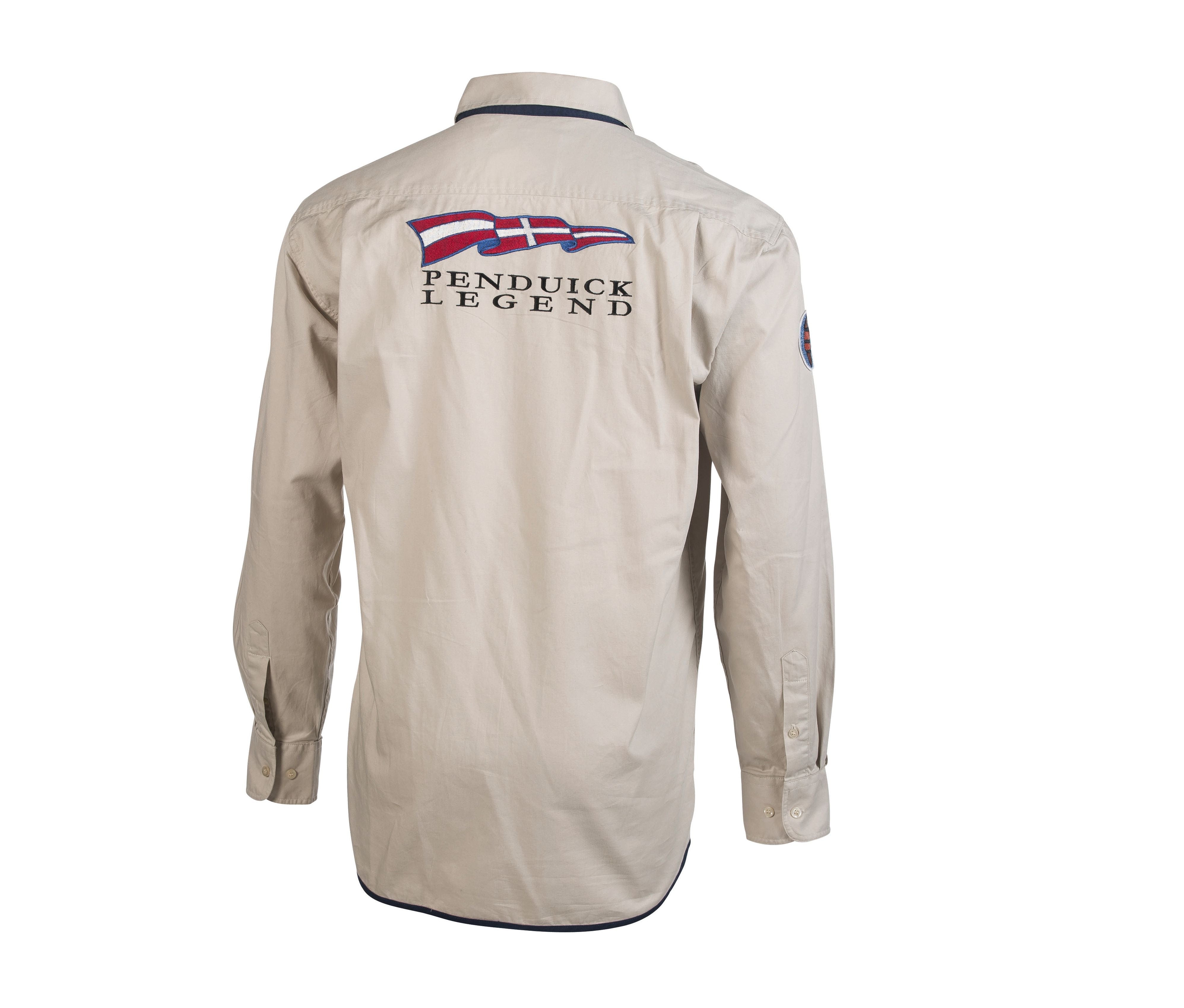 Camisa con borderías e insignia Pen Duick - Pen Duick PK690