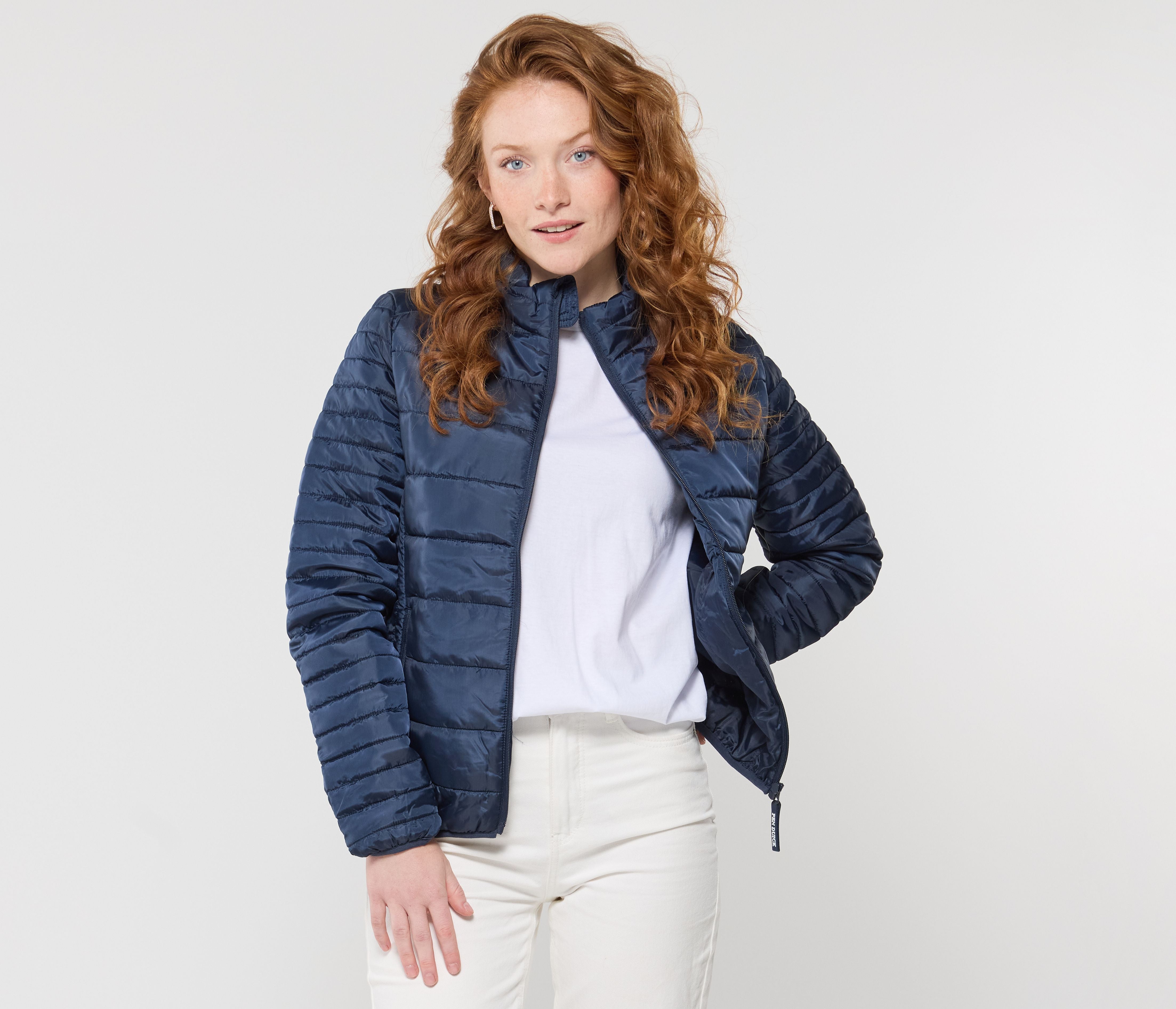Chaqueta de plumón para mujer de poliéster reciclado - Pen Duick PK791