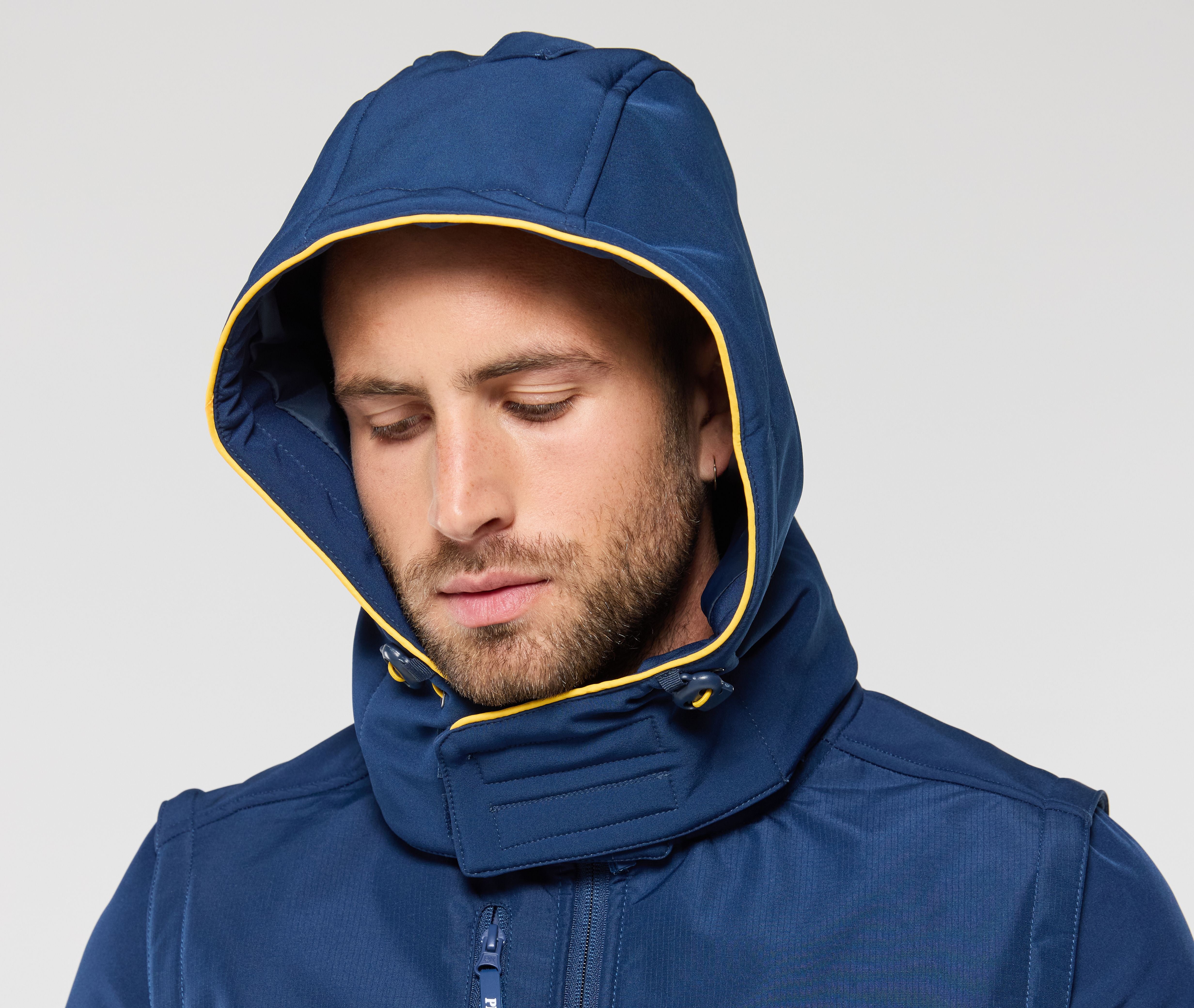 Capucha Softshell con ribetes contrastado - Pen Duick PK995