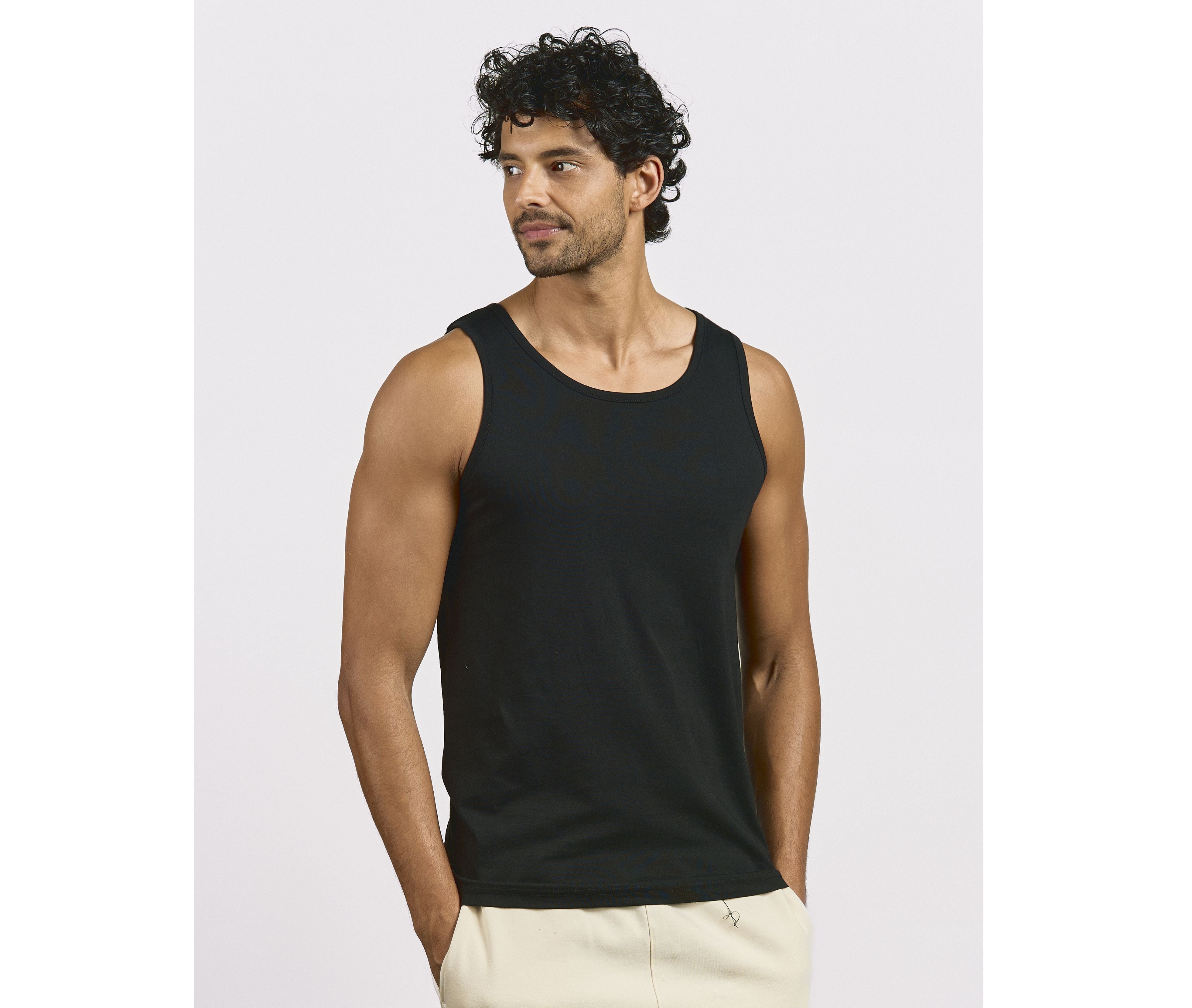 Camiseta sin mangas hombre 150 - Promodoro PM1050