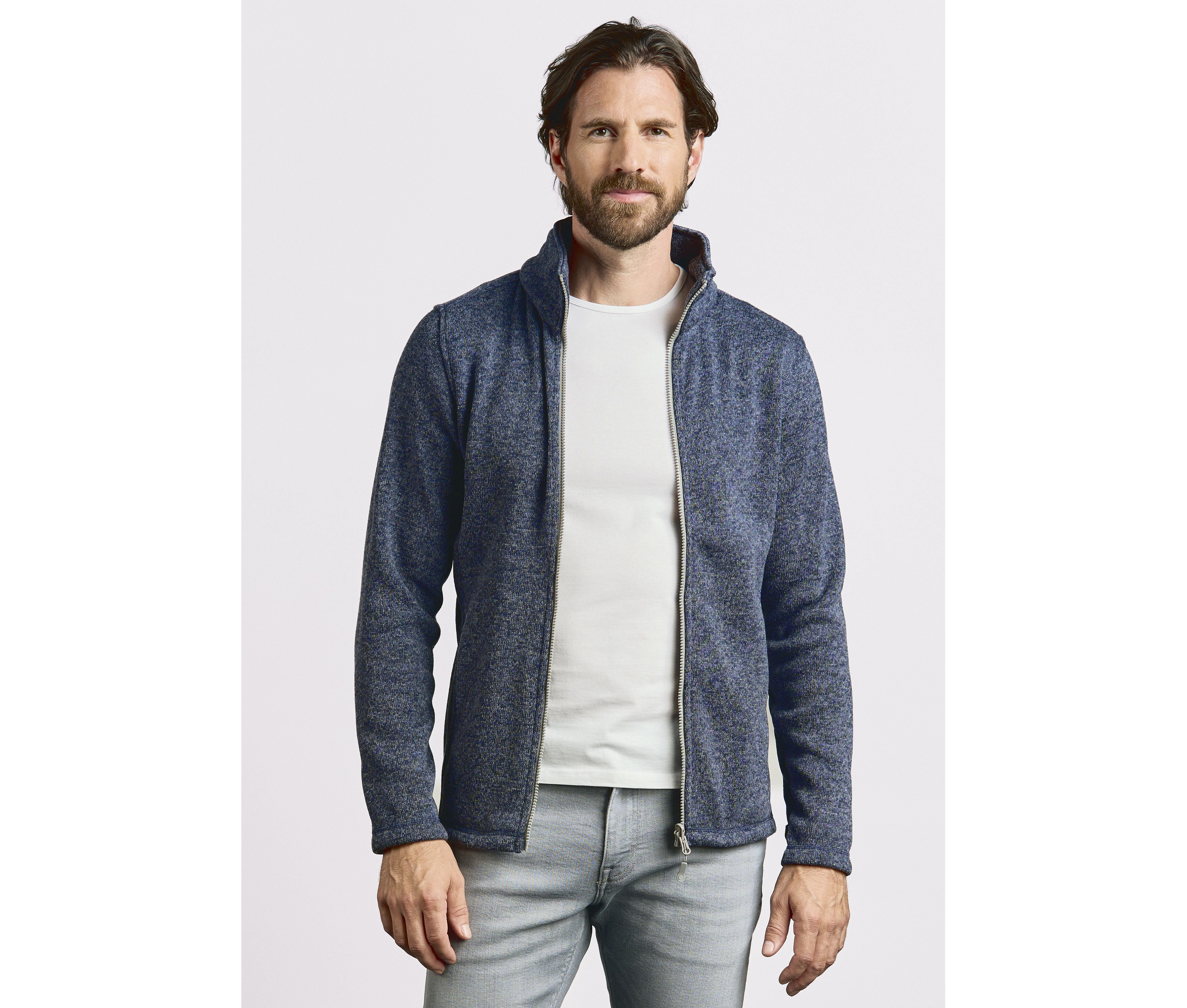 Chaqueta polar tejida hombre - Promodoro PM7720
